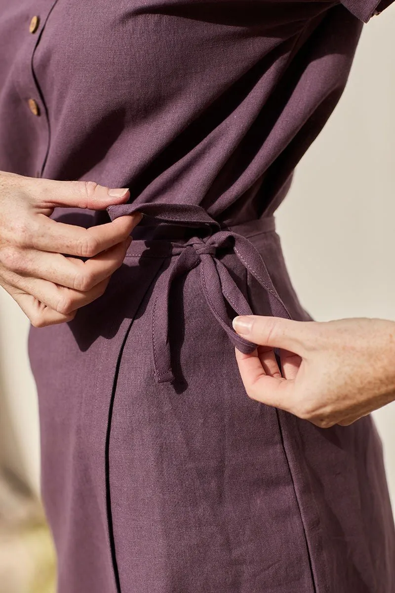 Famara Wrap Mini Skirt Purple sold by Ivalo.com product image thumbnail 3