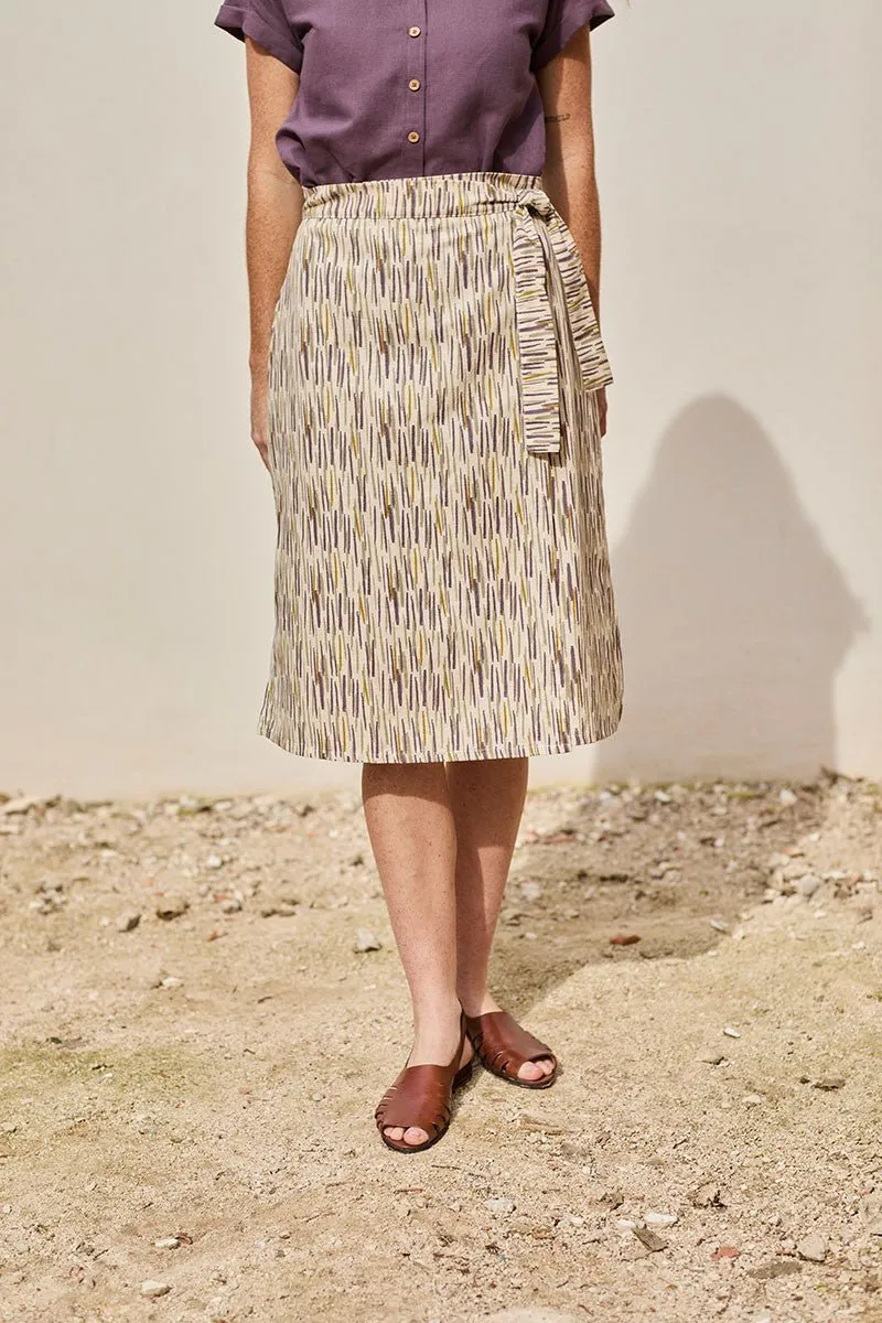 Fely Wrap Midi Skirt Forest Beige sold by Ivalo.com product image thumbnail 2