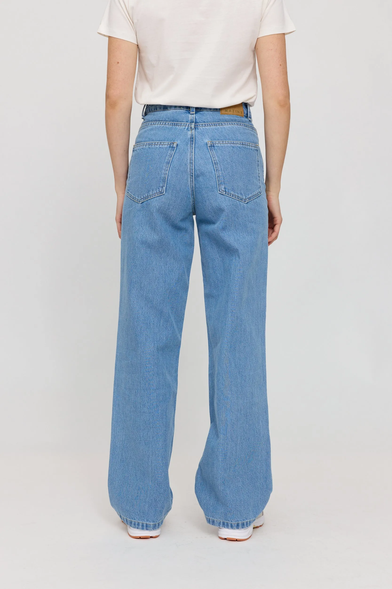 Wide Leg Denim Jeans Light Blue sold by Ivalo.com product image thumbnail 2