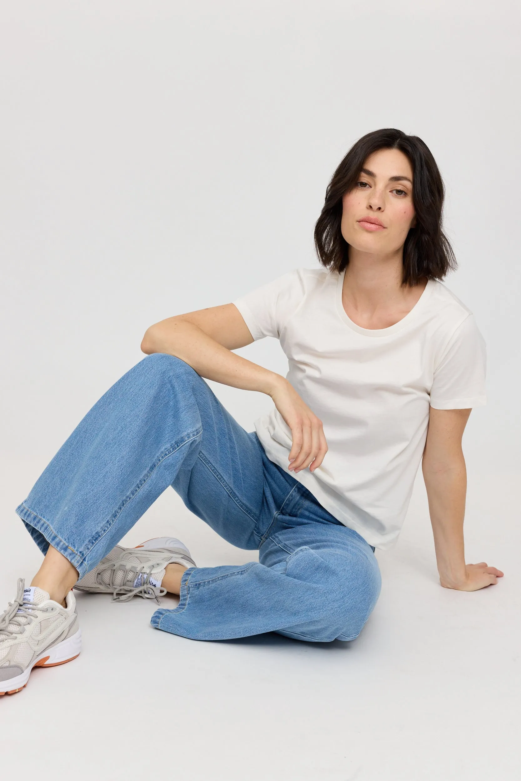 Wide Leg Denim Jeans Light Blue sold by Ivalo.com product image thumbnail 5