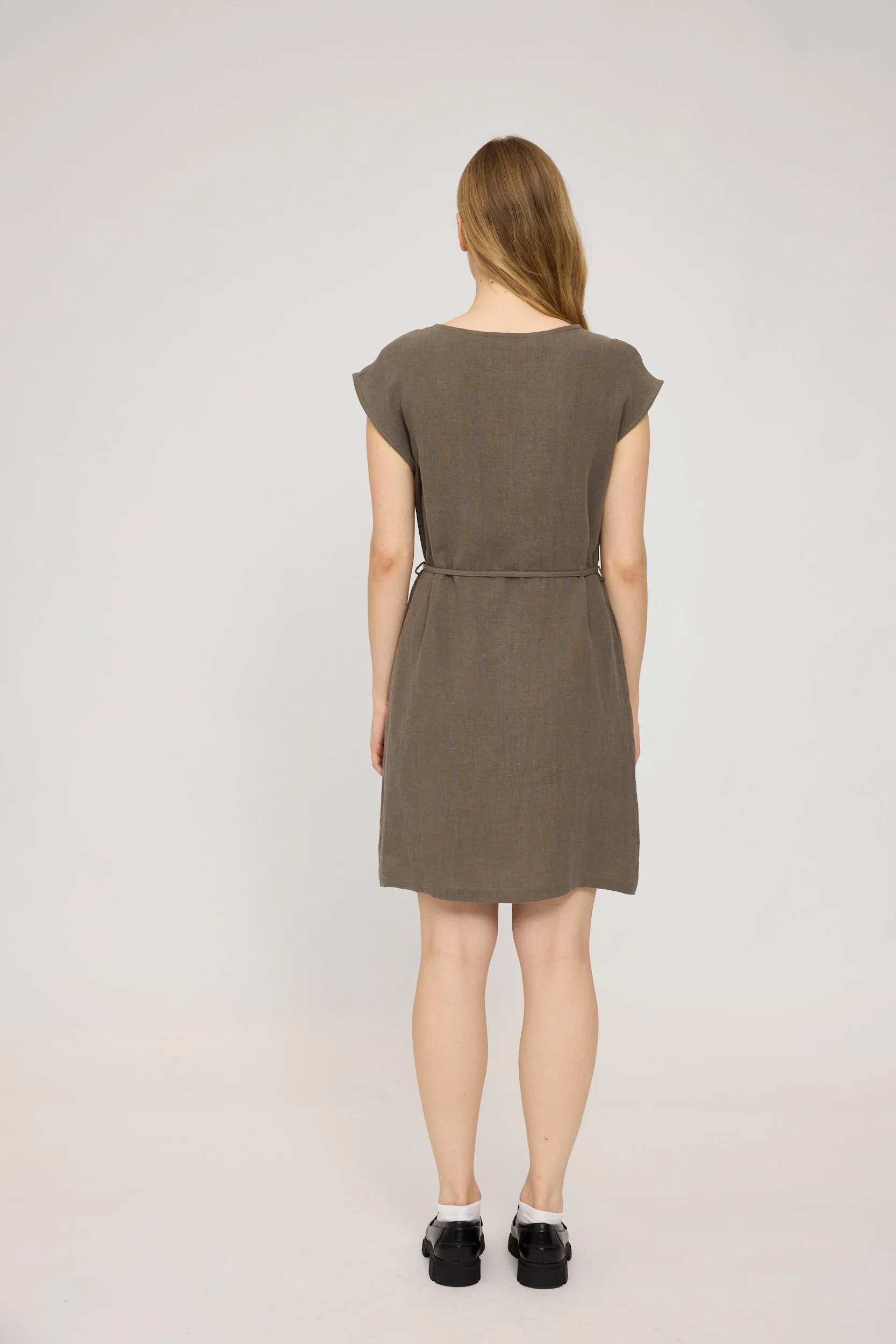 Linen Mini Dress sold by Ivalo.com product image thumbnail 2