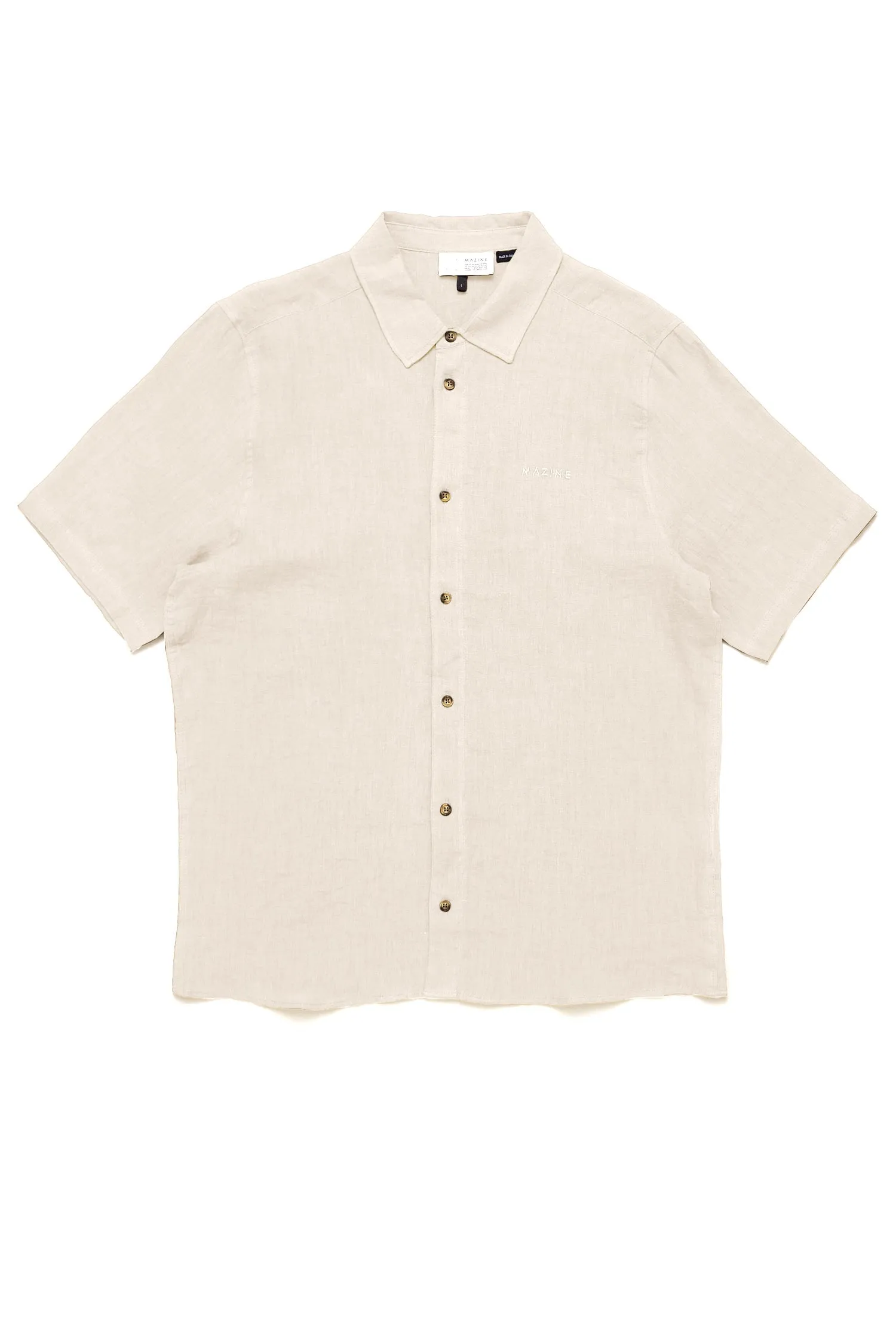 Men's Short Sleeve Linen Shirt sold by Ivalo.com product image thumbnail 2