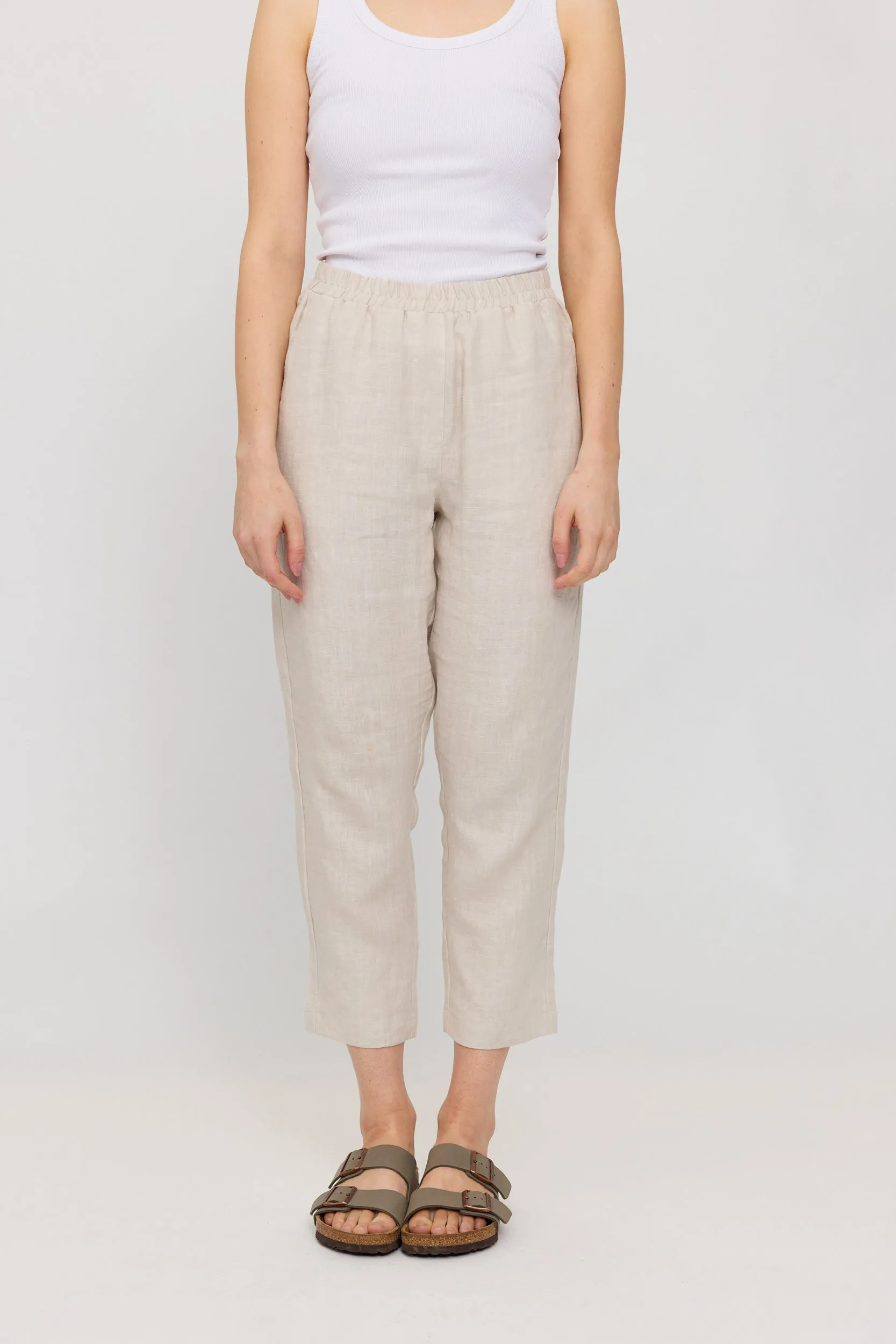 Straight Leg Linen Pants sold by Ivalo.com product image thumbnail 3