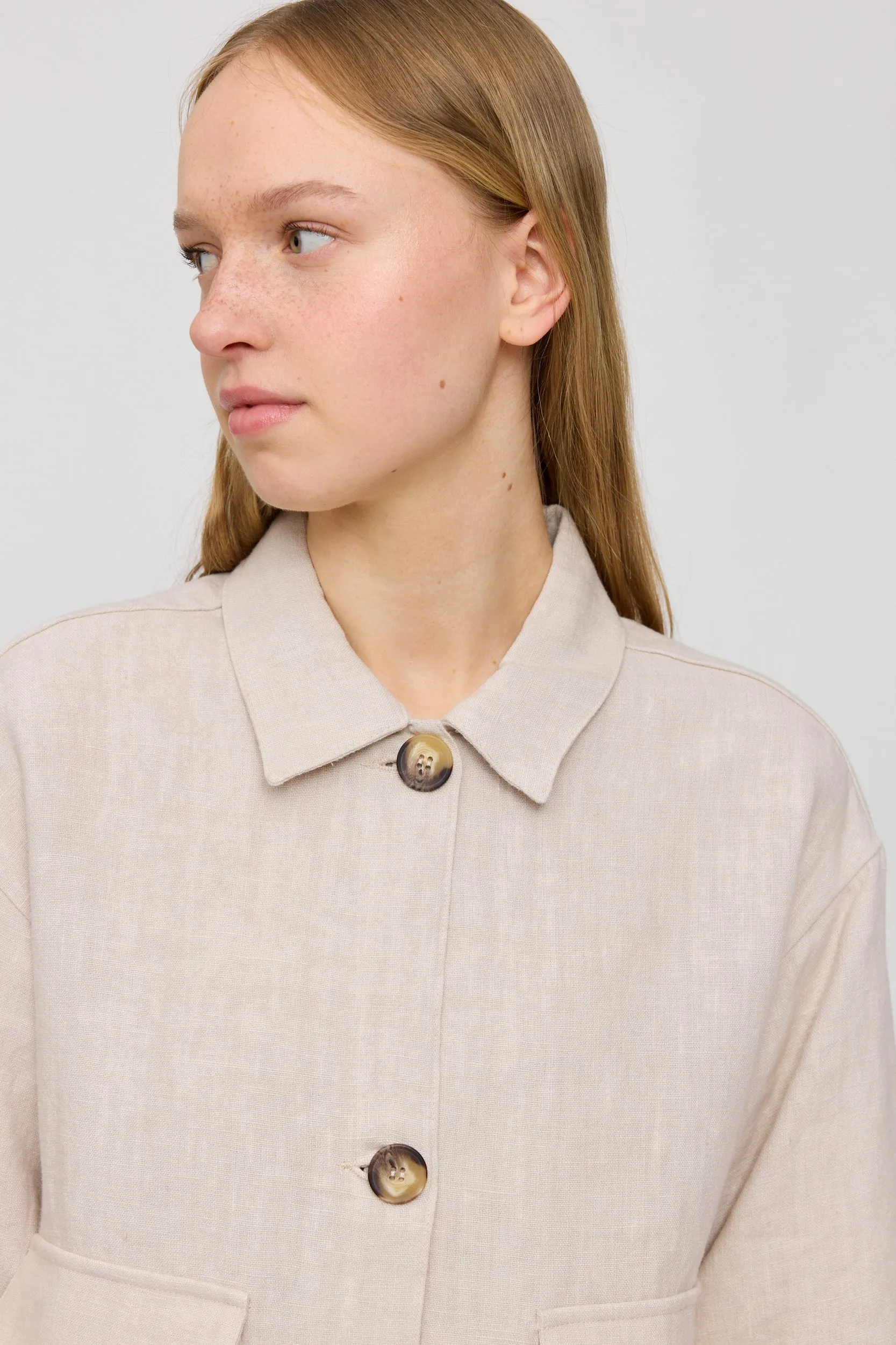 Short Linen Jacket sold by Ivalo.com product image thumbnail 5