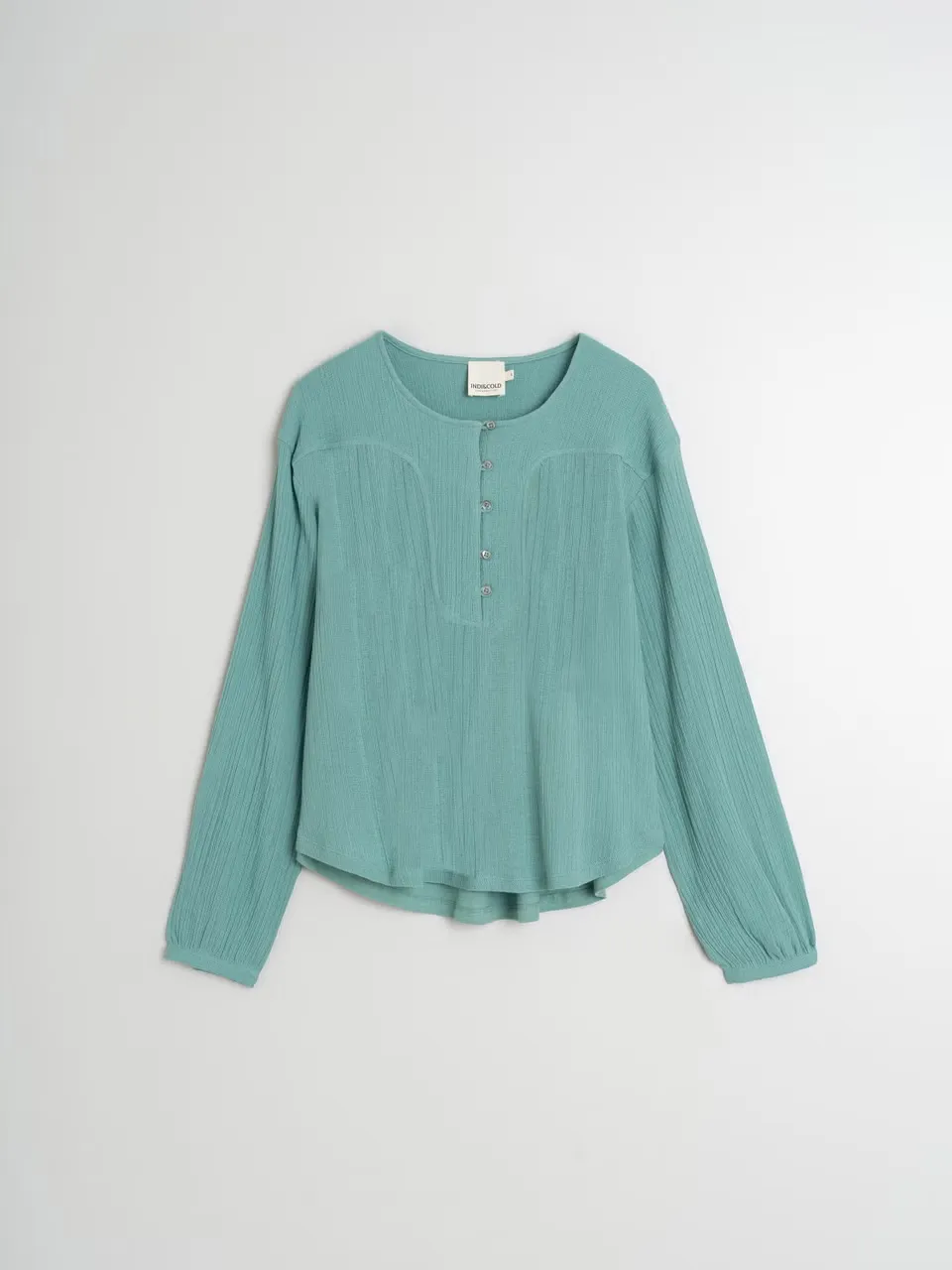 Bombed Sleeve Blouse Jade sold by Ivalo.com product image thumbnail 5