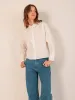 Cropped Poplin Shirt White sold by Ivalo.com