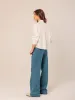 Cropped Poplin Shirt White sold by Ivalo.com