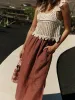 Crochet Crop Top Ecru sold by Ivalo.com