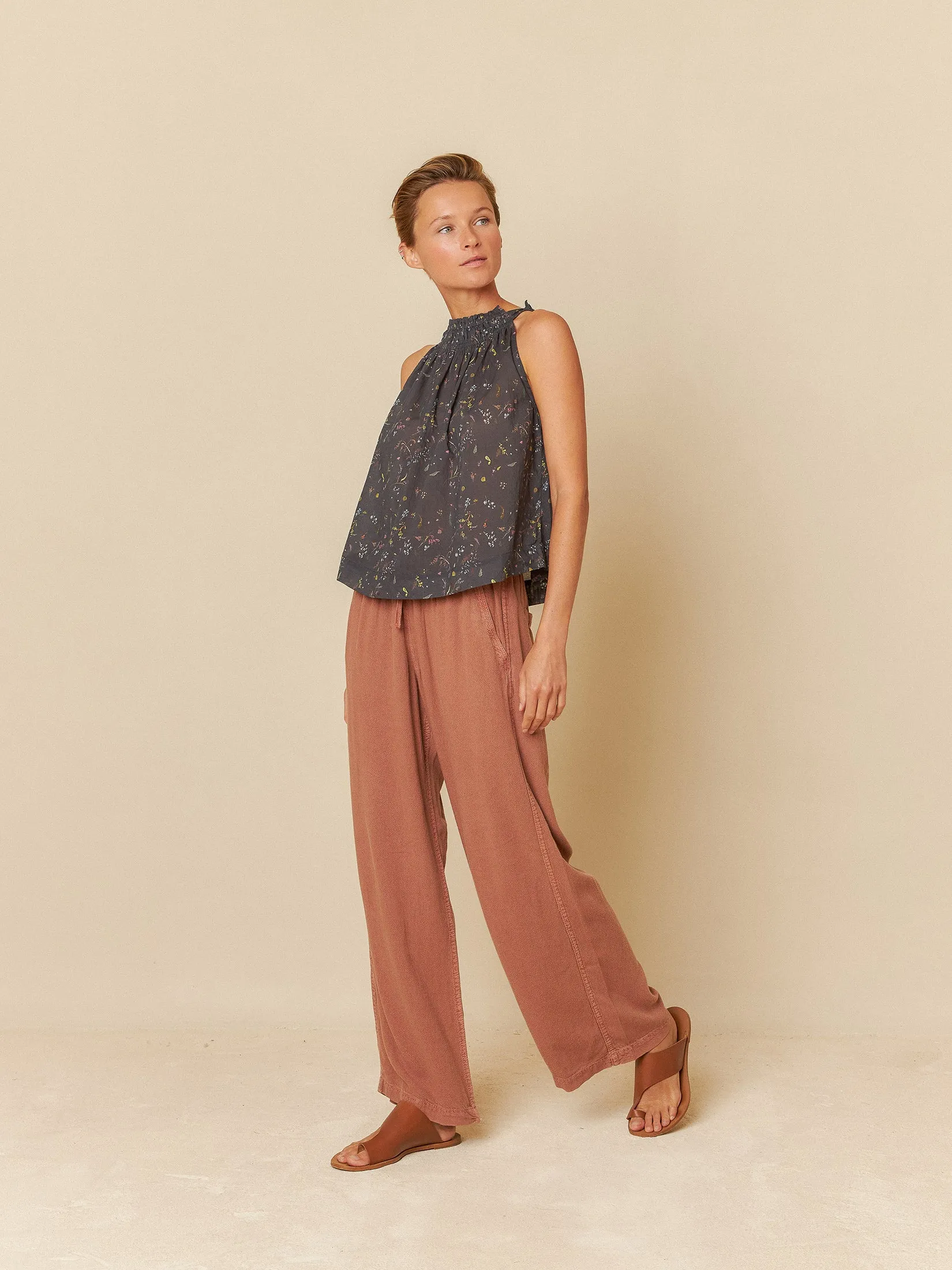 Halter Collar Top Black sold by Ivalo.com