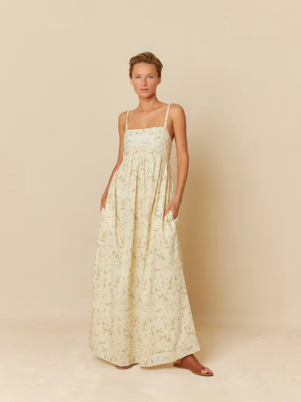 Cotton Voile Dress Vanilla sold by Ivalo.com