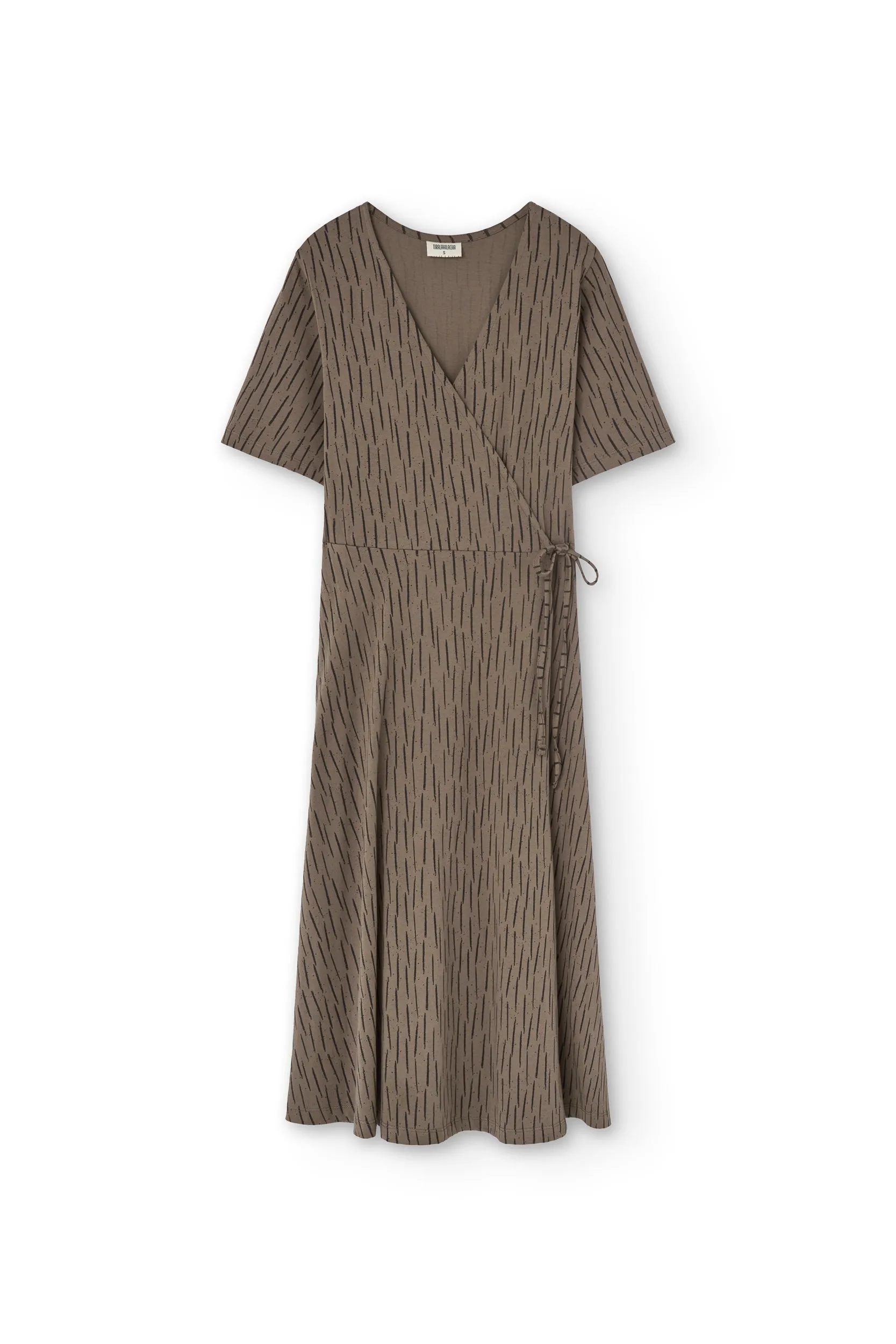 Helen Wrap Dress Brown Bark sold by Ivalo.com product image thumbnail 2