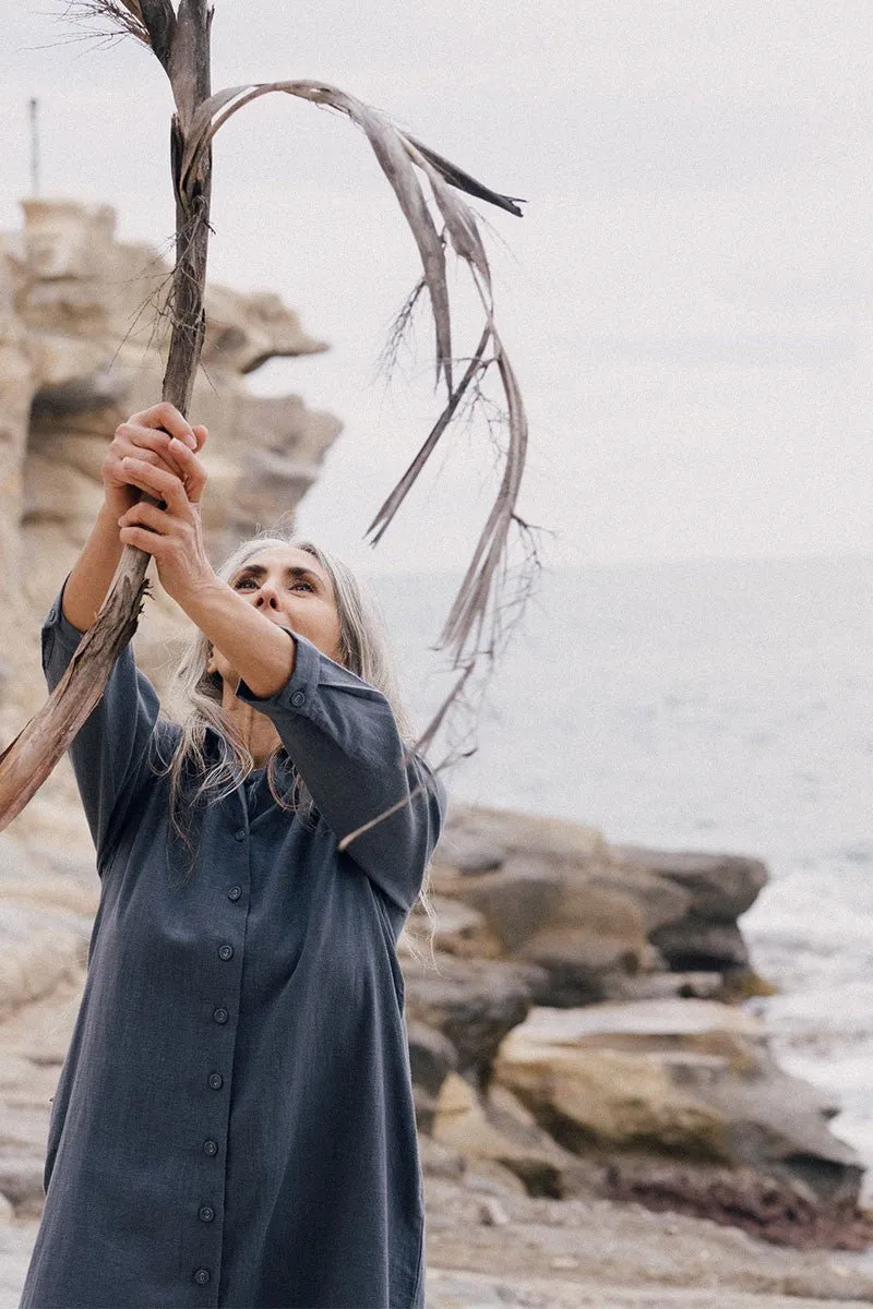 Elisa Shirt Dress Blue sold by Ivalo.com product image thumbnail 4