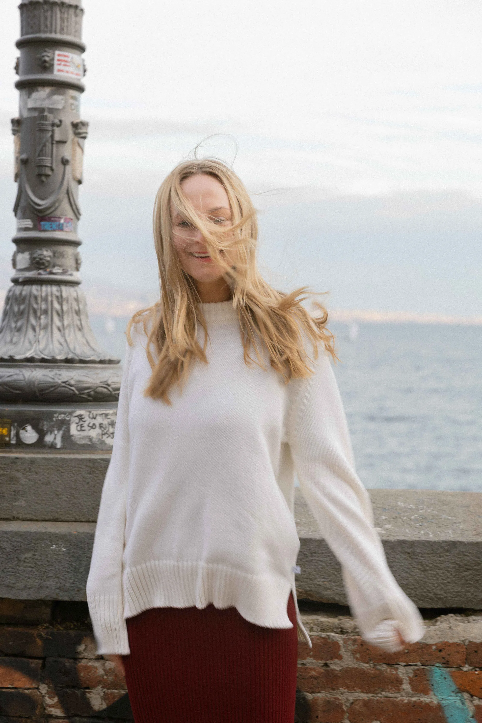 Marina Merino Jumper White sold by Ivalo.com product image thumbnail 2