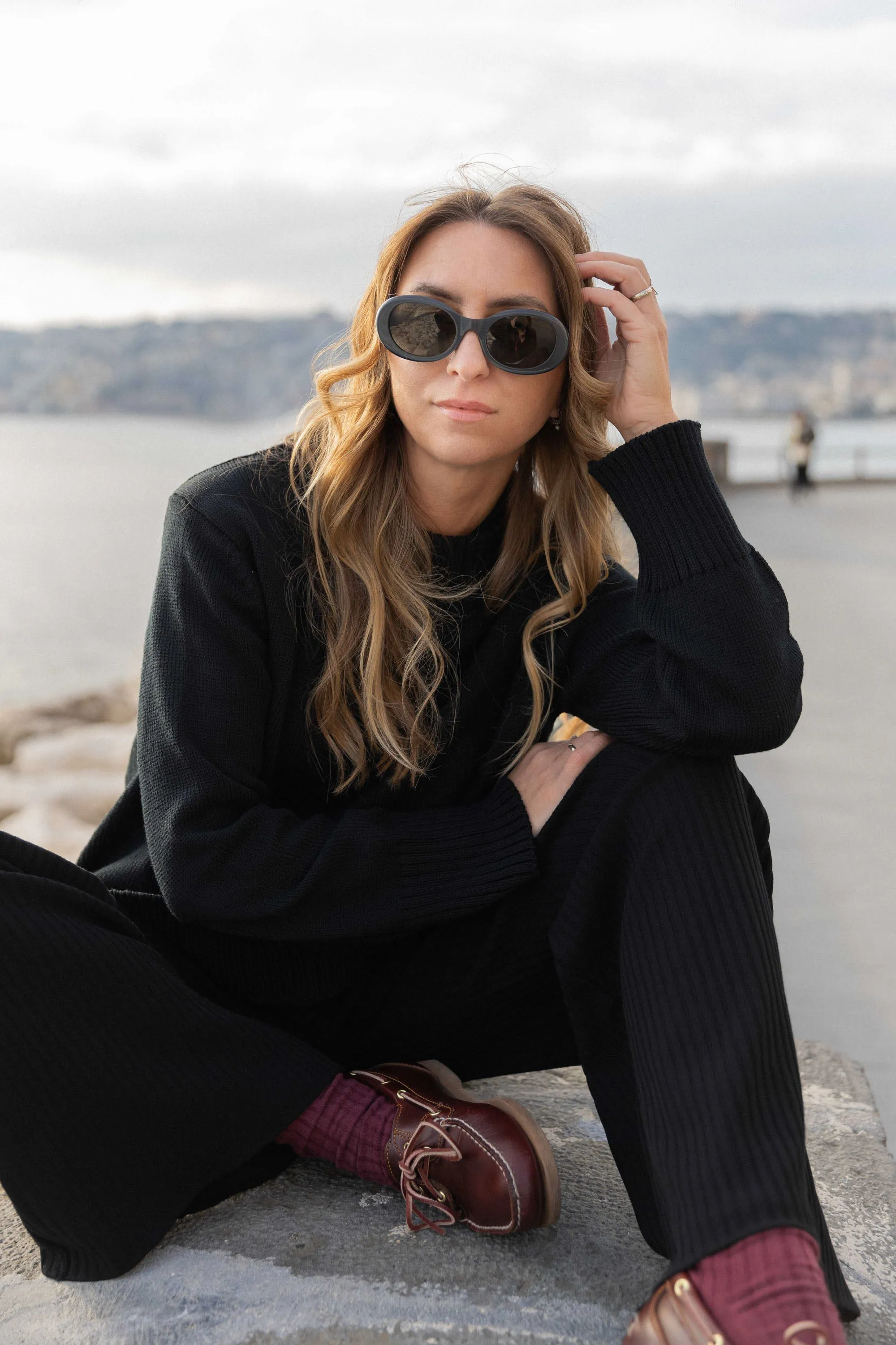 Marina Merino Jumper Black sold by Ivalo.com product image thumbnail 3