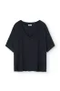 Hada Oversized Tencel T-Shirt Black sold by Ivalo.com