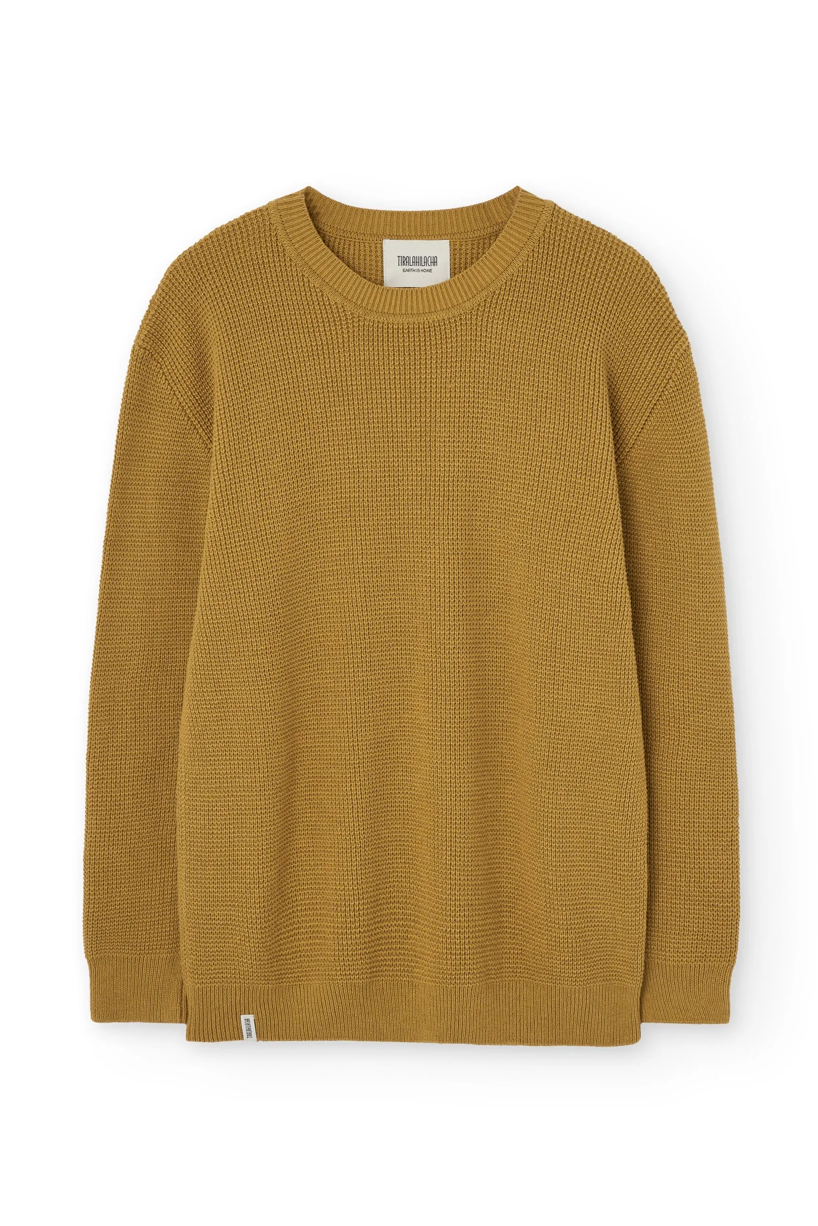 Tam Unisex Organic Cotton Sweater Mustard sold by Ivalo.com product image thumbnail 2