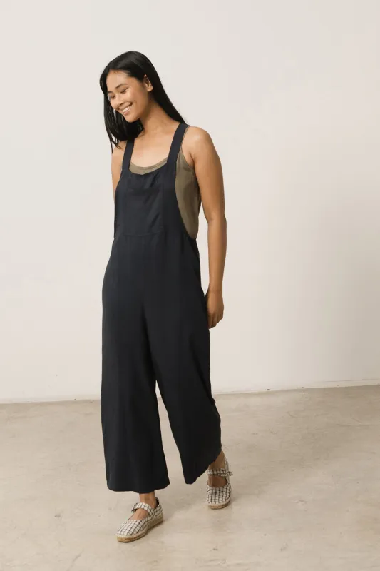 Hyuna Tencel Jumpsuit Navy Blue sold by Ivalo.com