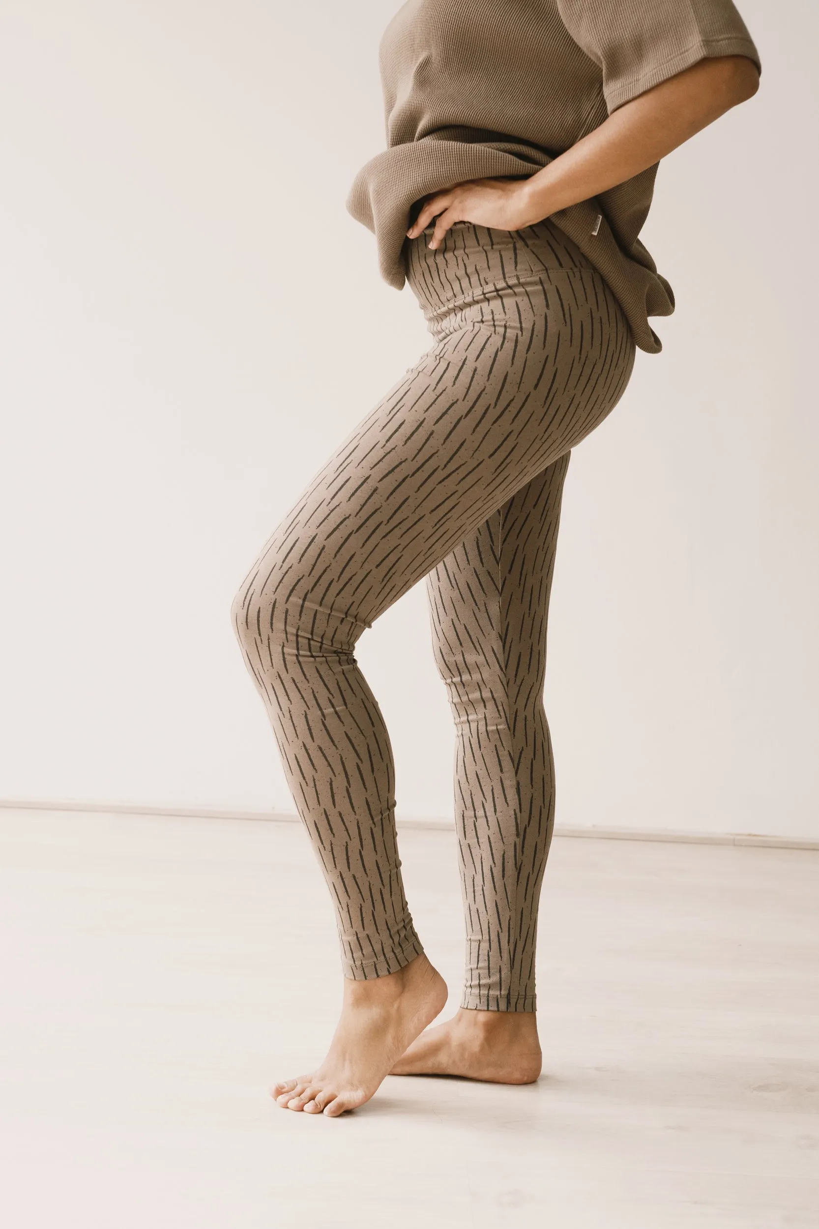 Helga Leggings Brown Bark sold by Ivalo.com product image thumbnail 2