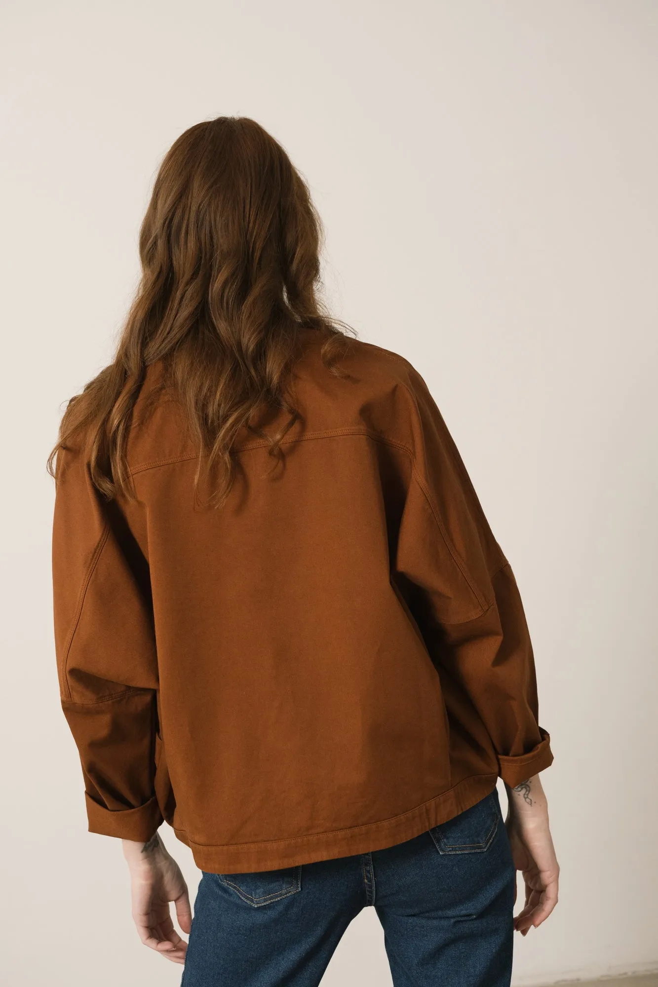 Henny Organic Cotton Jacket Terracotta sold by Ivalo.com product image thumbnail 3
