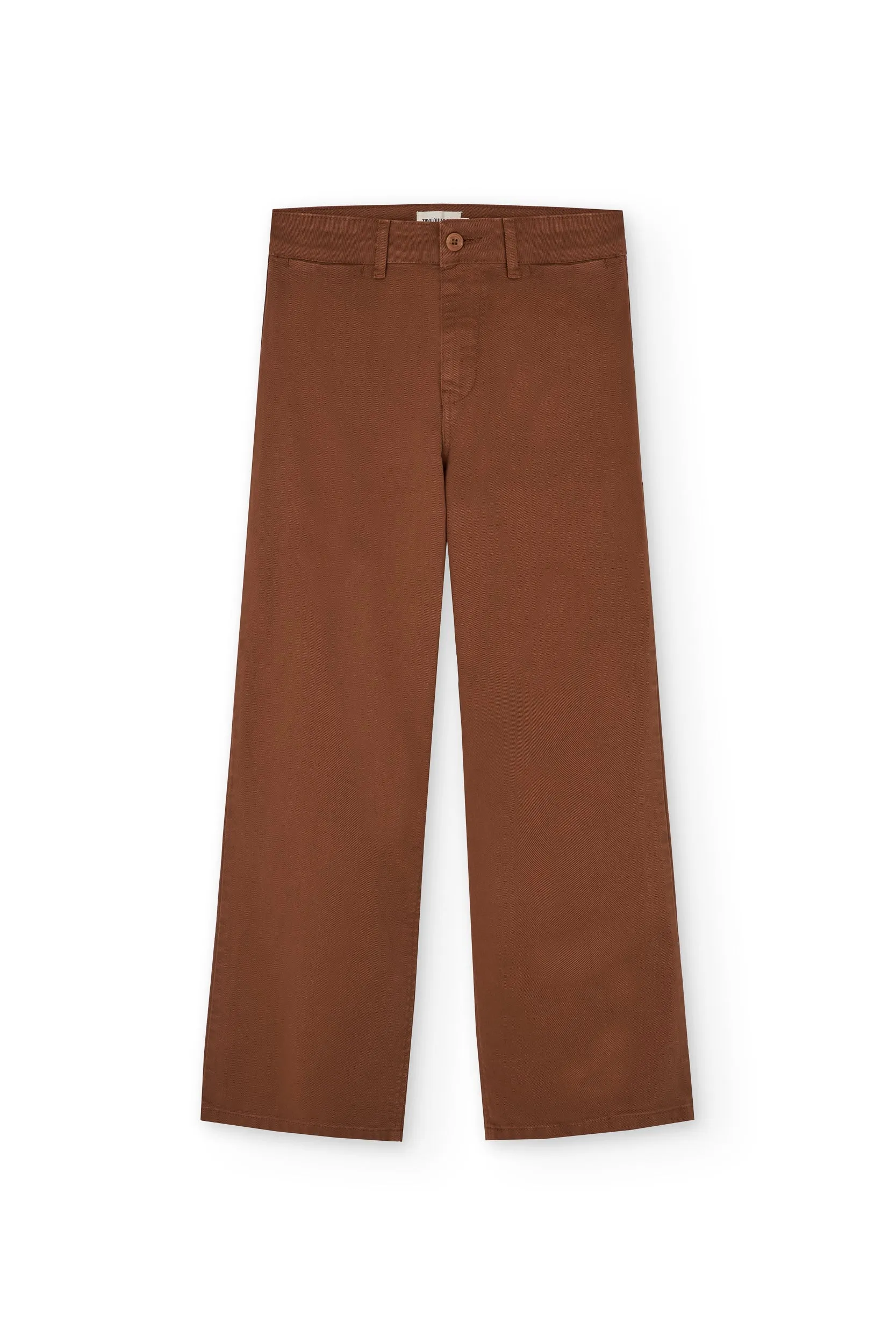 Hani Recycled Cotton Sailor Pants Terracotta sold by Ivalo.com product image thumbnail 2
