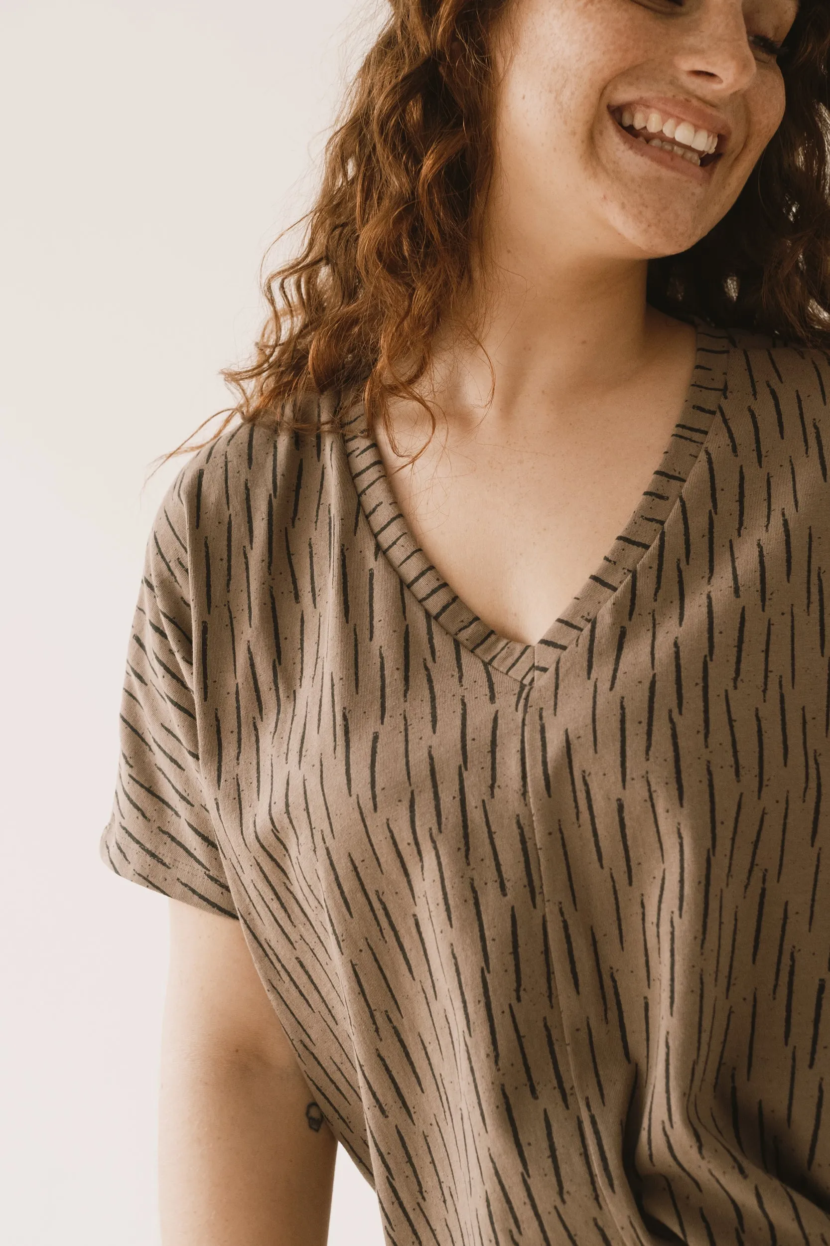 Hada Oversized T-Shirt Brown Bark sold by Ivalo.com product image thumbnail 4