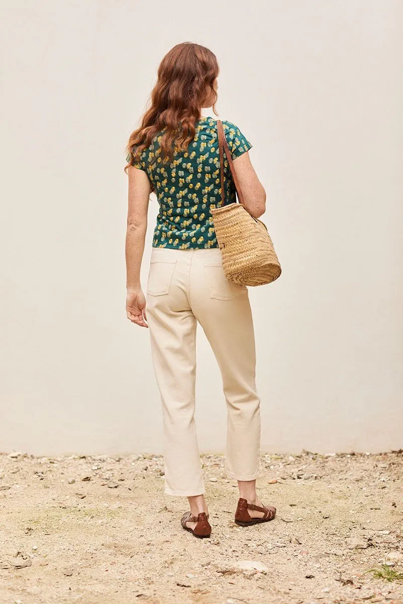 Finna Straight Trousers Natural Beige sold by Ivalo.com product image thumbnail 2