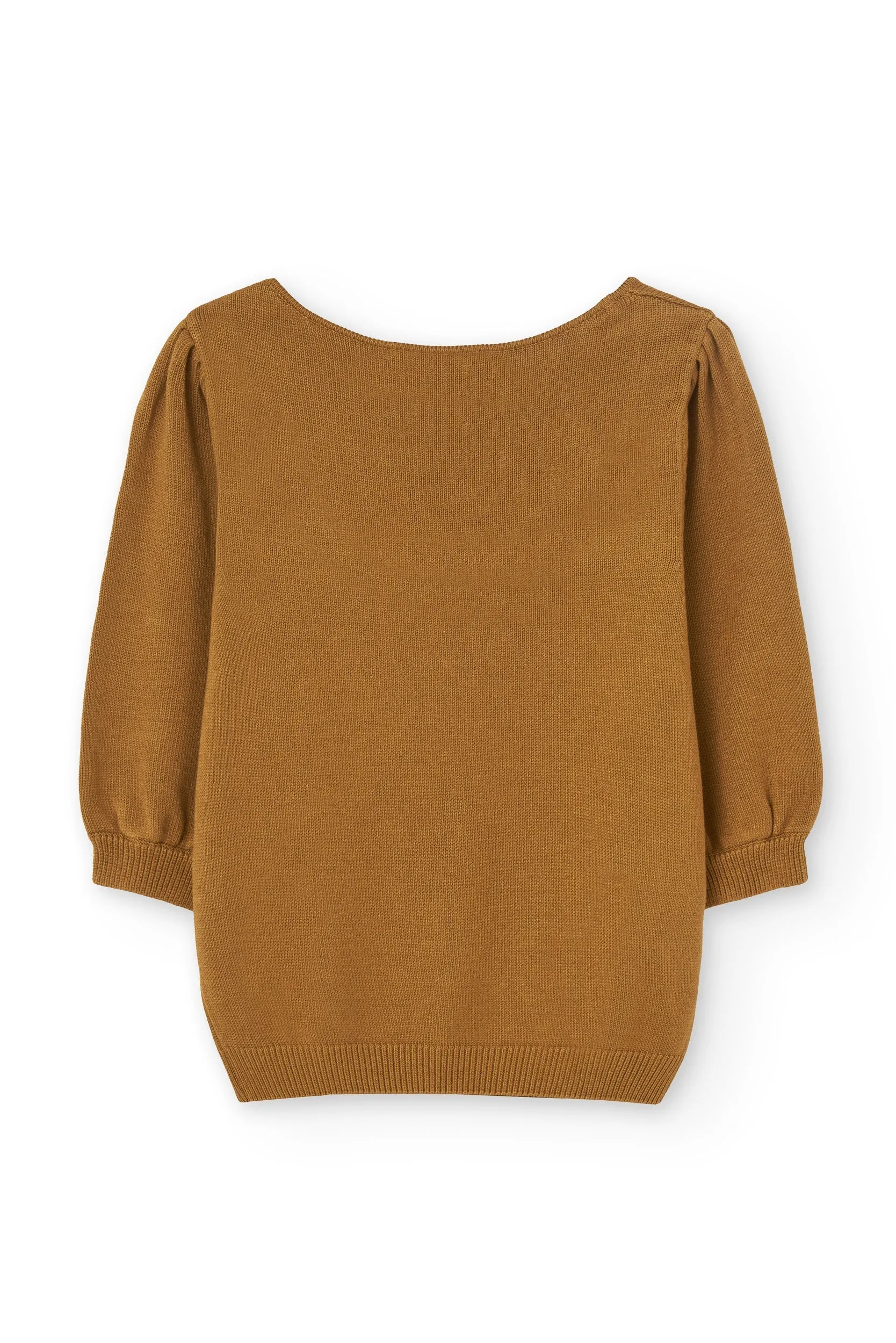 Haya Knitted Tencel Top In Mustard sold by Ivalo.com product image thumbnail 4