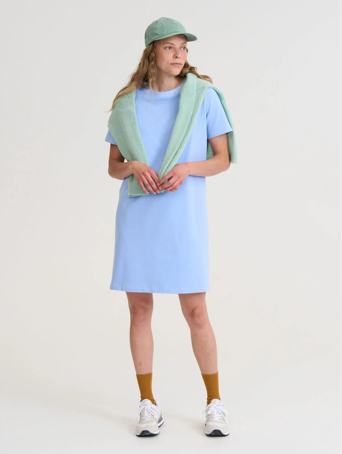 Henna T-Shirt Dress Light Blue sold by Ivalo.com