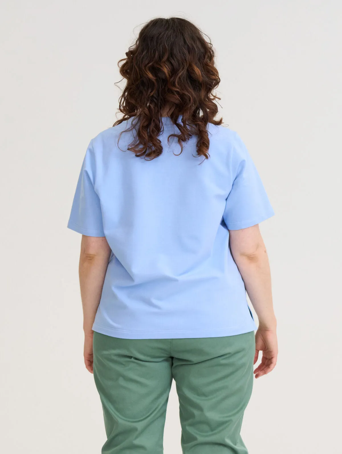 Laura T-Shirt Light Blue sold by Ivalo.com product image thumbnail 3