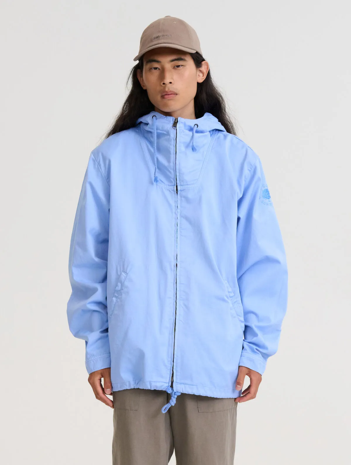 Zipper Anorak Light Blue sold by Ivalo.com product image thumbnail 2