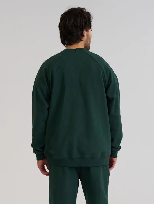 Classic Sweatshirt Dark Green sold by Ivalo.com product image thumbnail 3