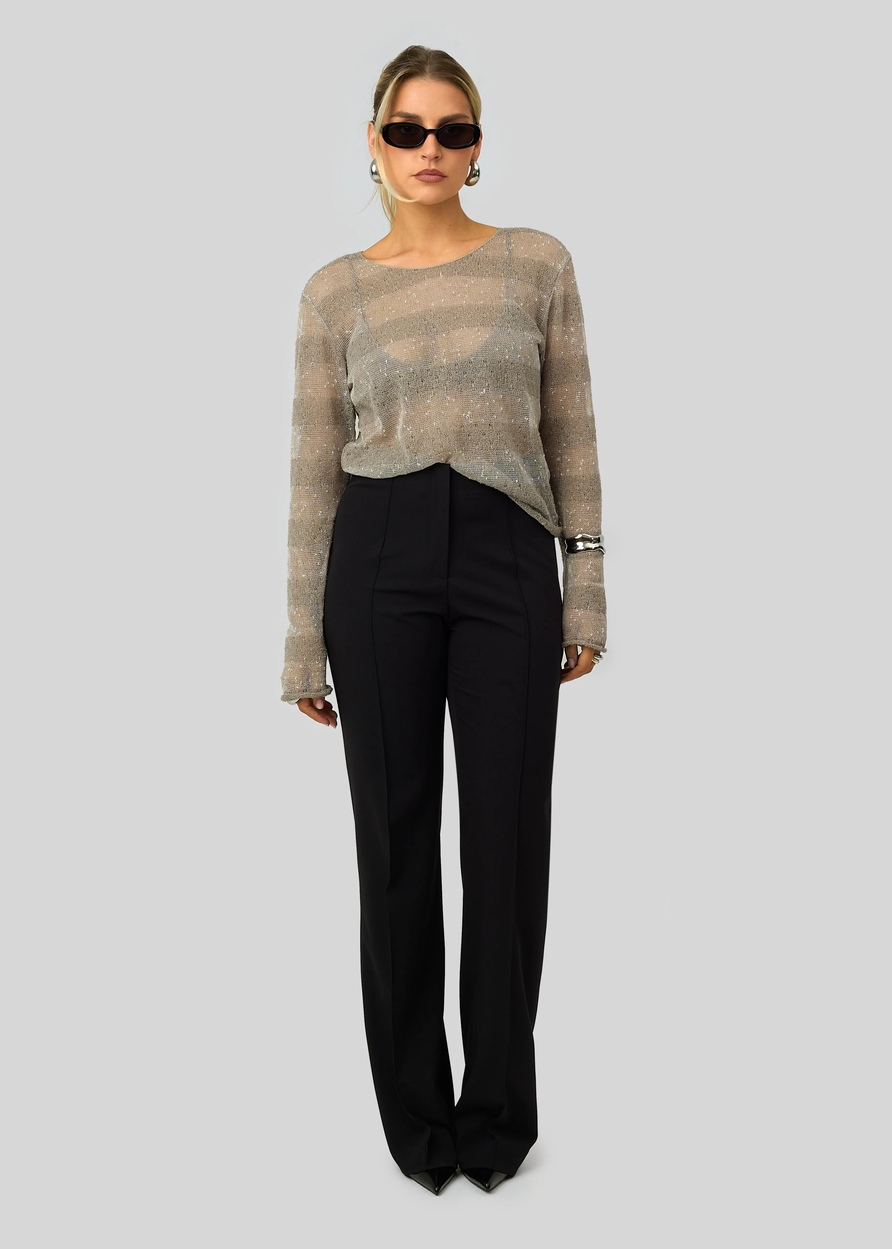 Ace Striped Sheer Sweater sold by Ivalo.com product image thumbnail 4