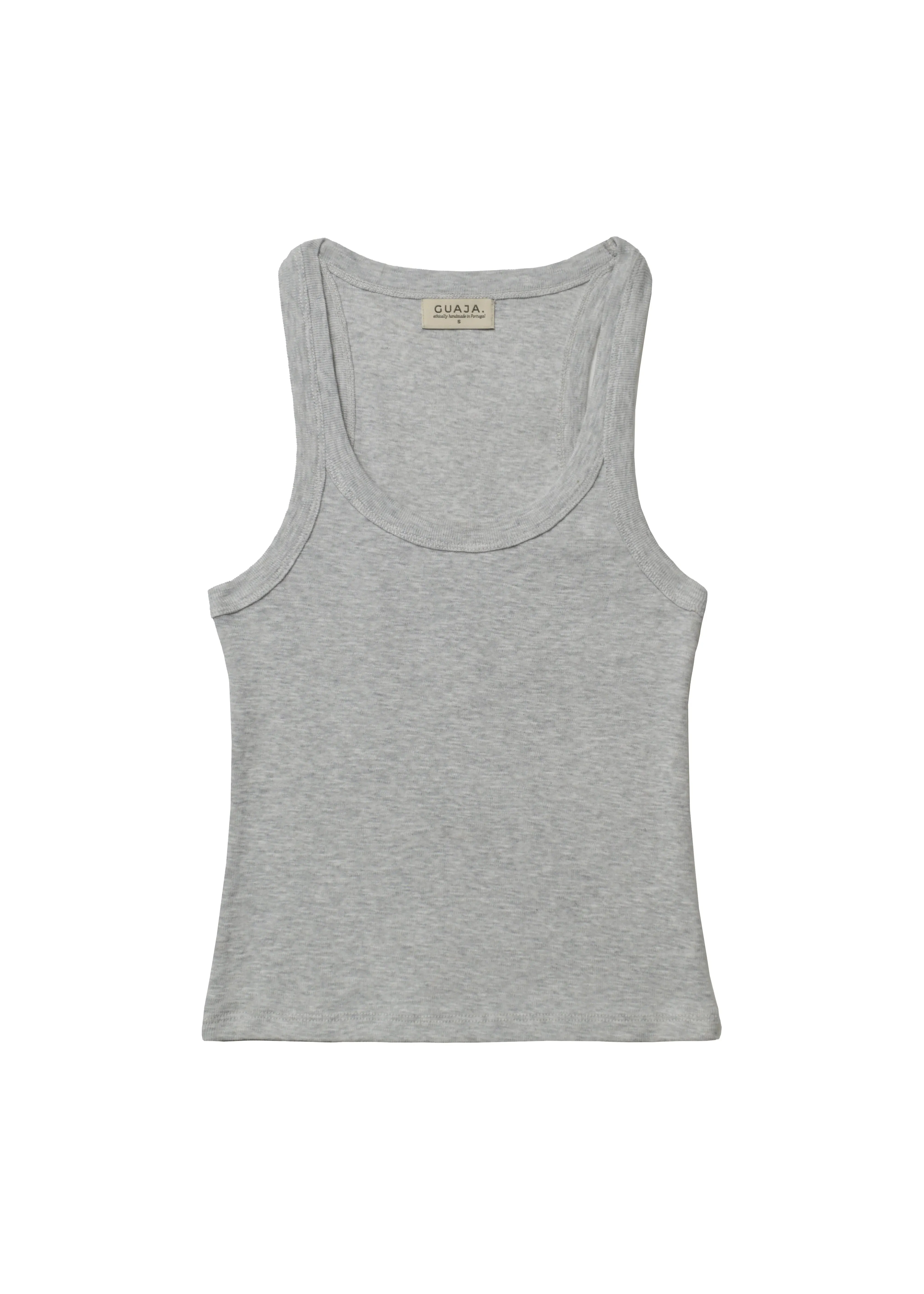 Jimmy Scoop-Neck Ribbed Tank Top Grey sold by Ivalo.com product image thumbnail 5