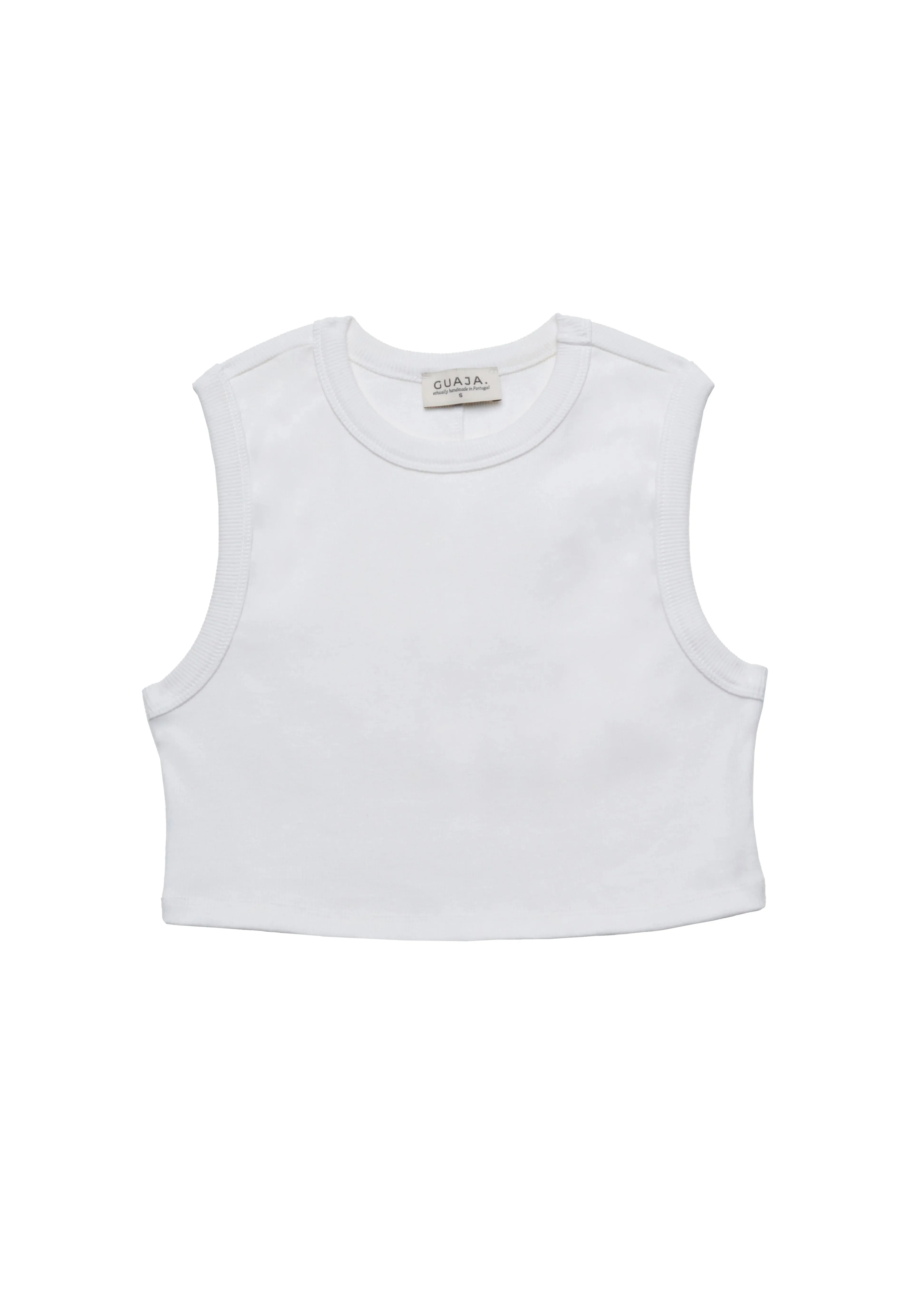 Kurt High-Neck Cropped Tank Top White sold by Ivalo.com product image thumbnail 5
