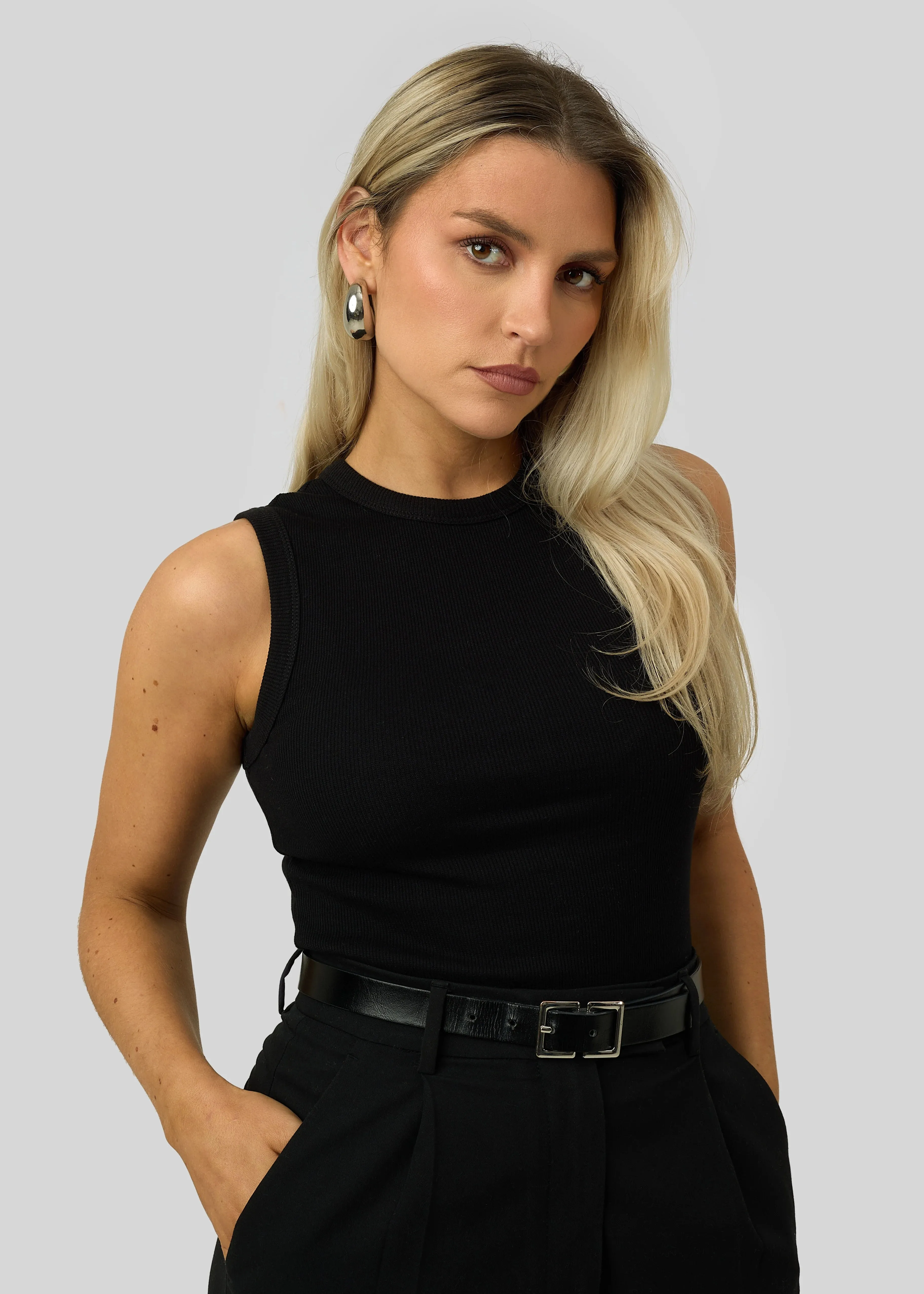 Kurt High-Neck Tank Top Black sold by Ivalo.com product image thumbnail 5