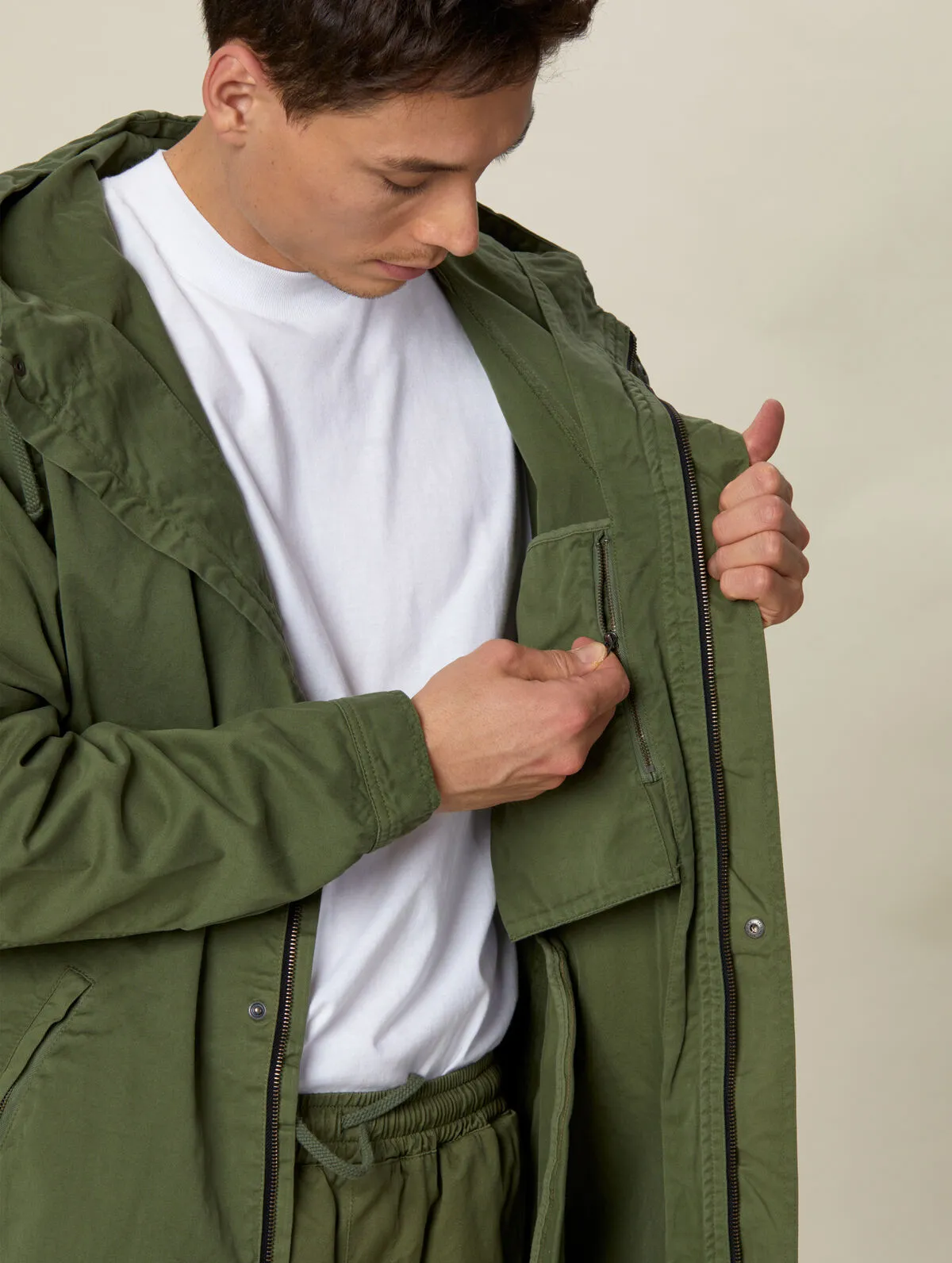 Maxi Anorak Moss Green sold by Ivalo.com product image thumbnail 5