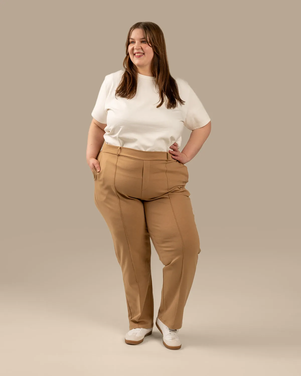 Toive Pleated Pants Beige sold by Ivalo.com product image thumbnail 2