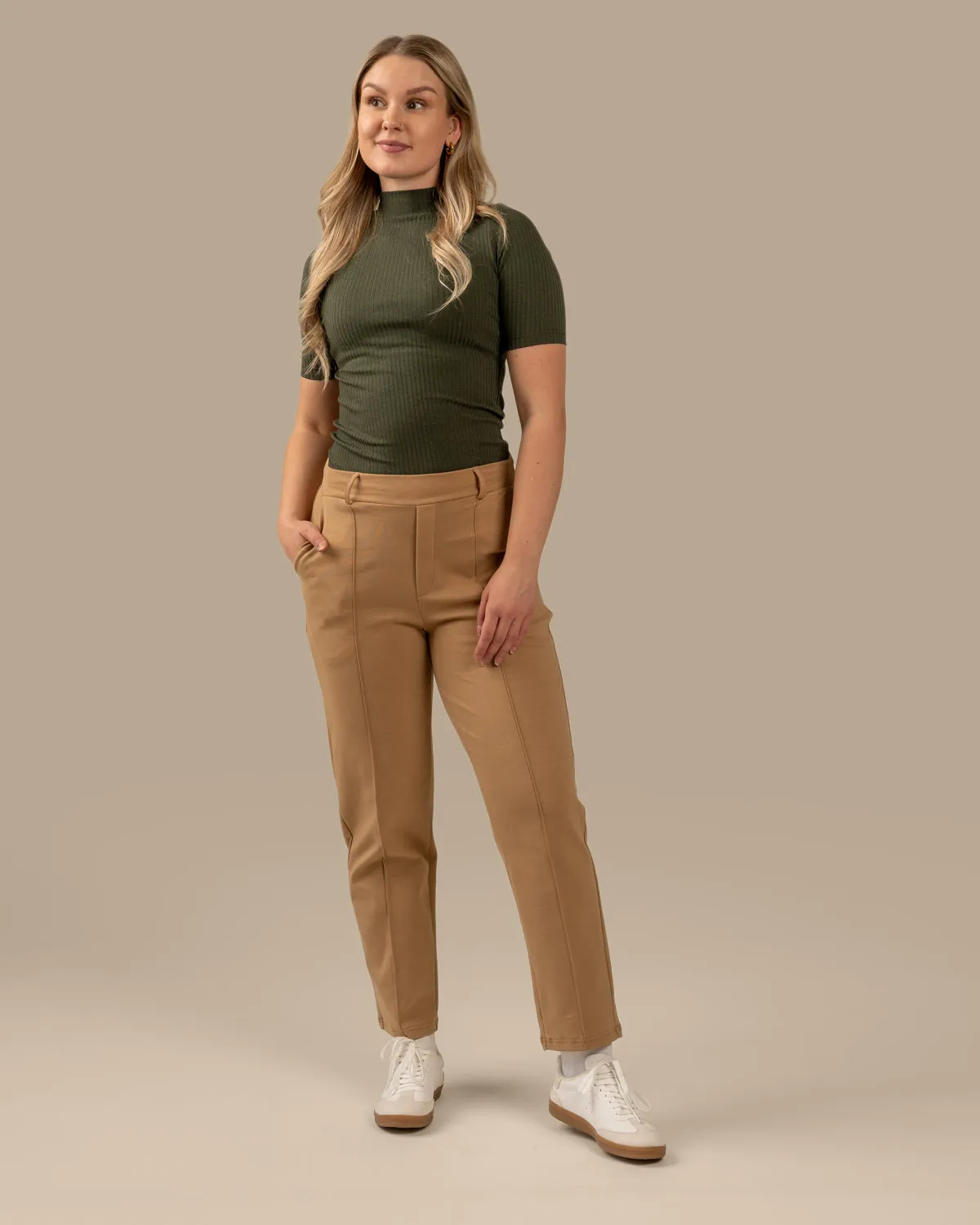 Toive Pleated Pants Beige sold by Ivalo.com product image thumbnail 4