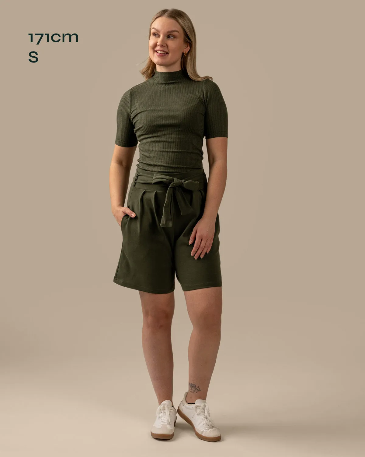 Mukava Shorts Khaki sold by Ivalo.com product image thumbnail 5