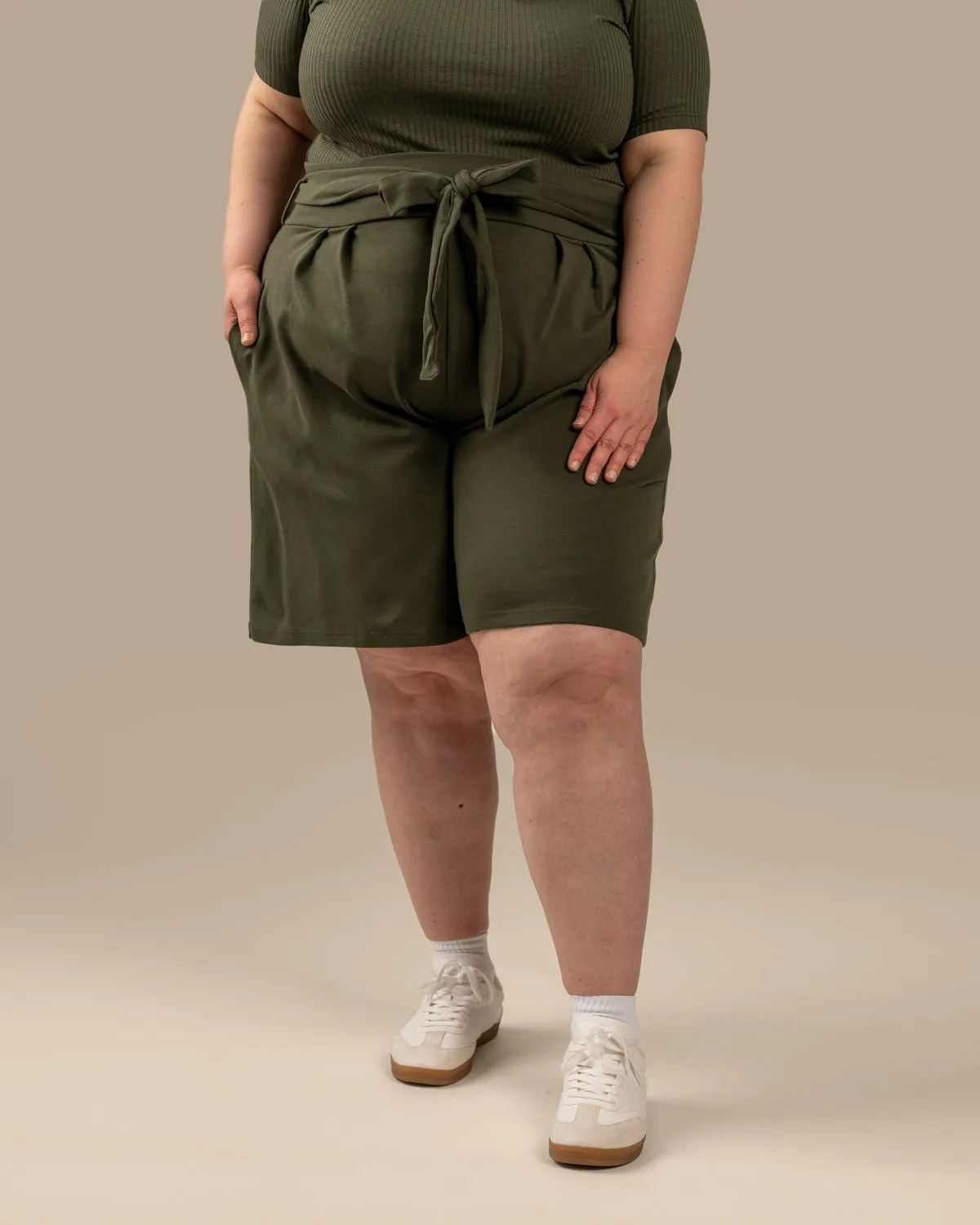 Mukava Shorts Khaki sold by Ivalo.com product image thumbnail 2