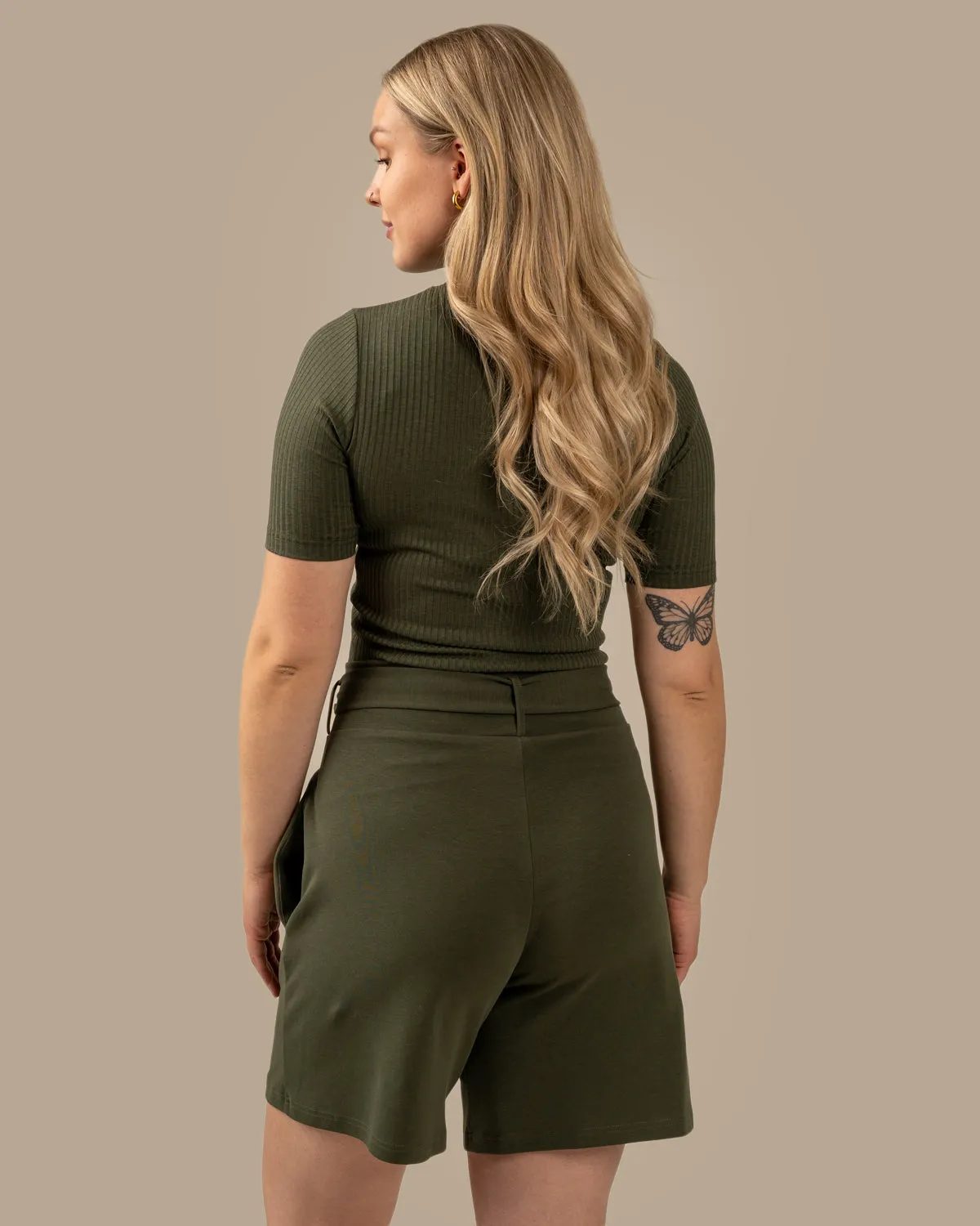 Mukava Shorts Khaki sold by Ivalo.com product image thumbnail 4