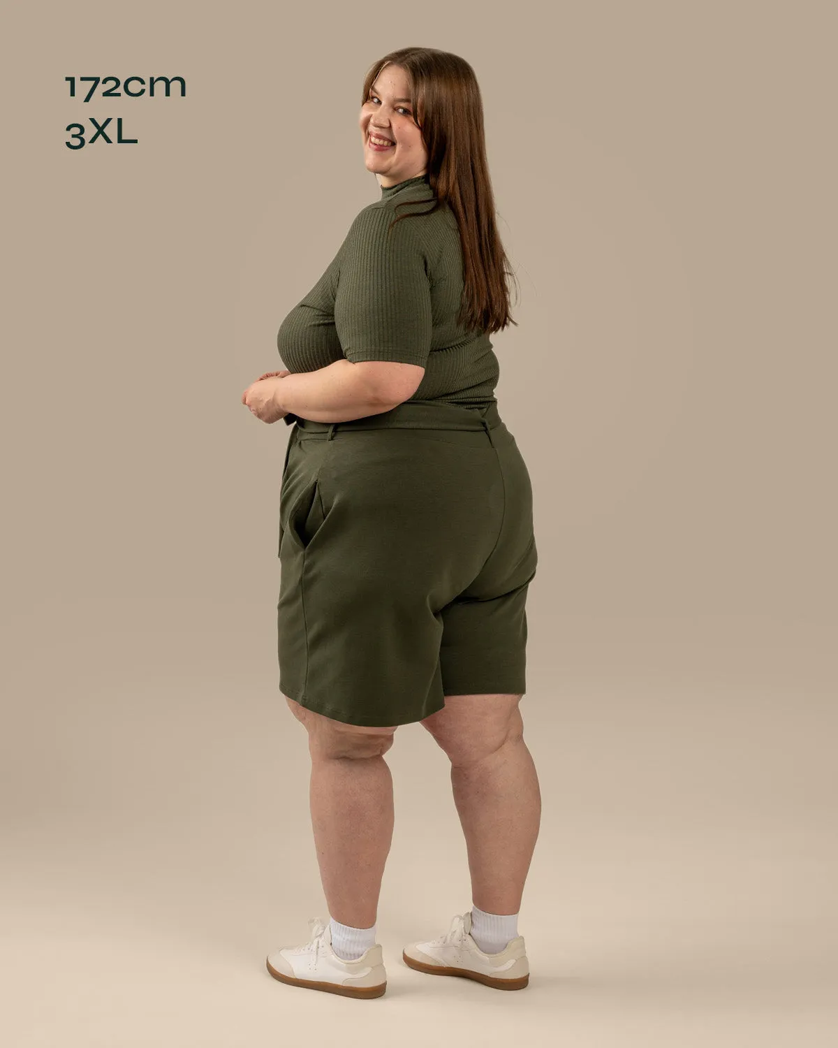 Mukava Shorts Khaki sold by Ivalo.com product image thumbnail 3