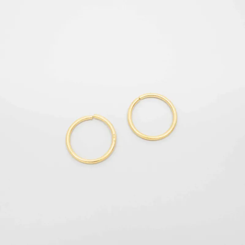 Satin Mini Hoops sold by Ivalo.com