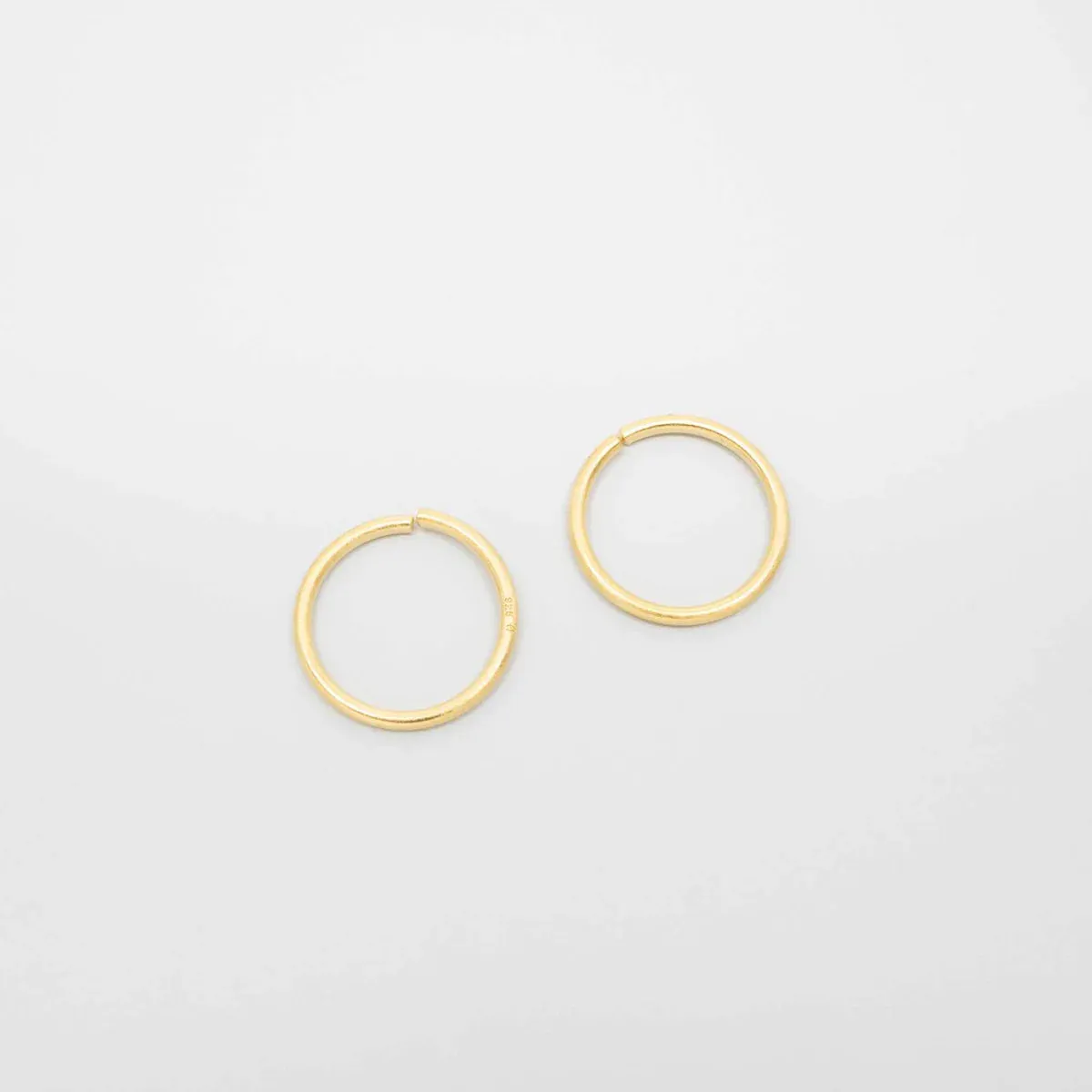 Satin Mini Hoops sold by Ivalo.com