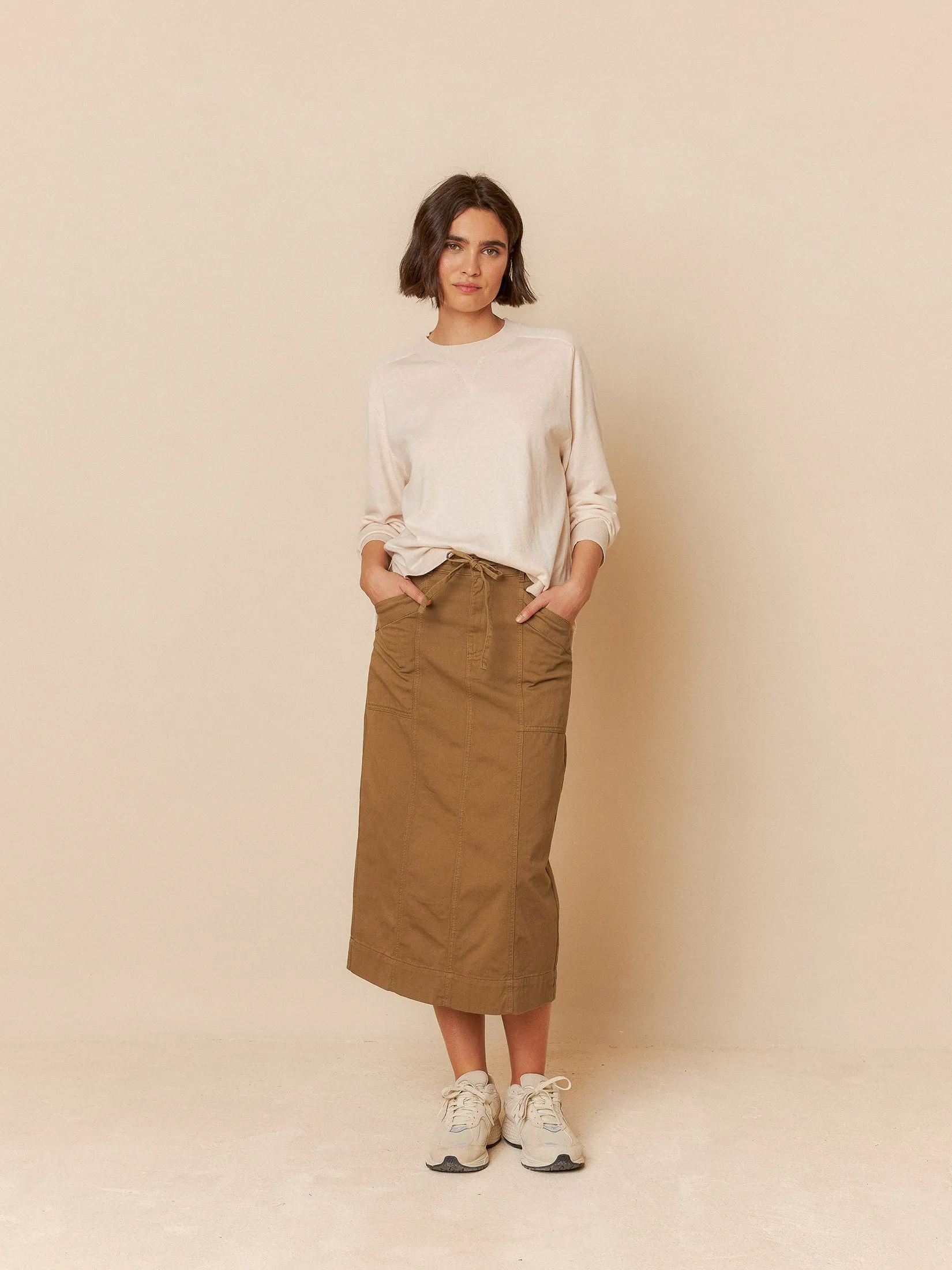 Raglan Sleeve Knit Sweater Ecru sold by Ivalo.com product image thumbnail 4