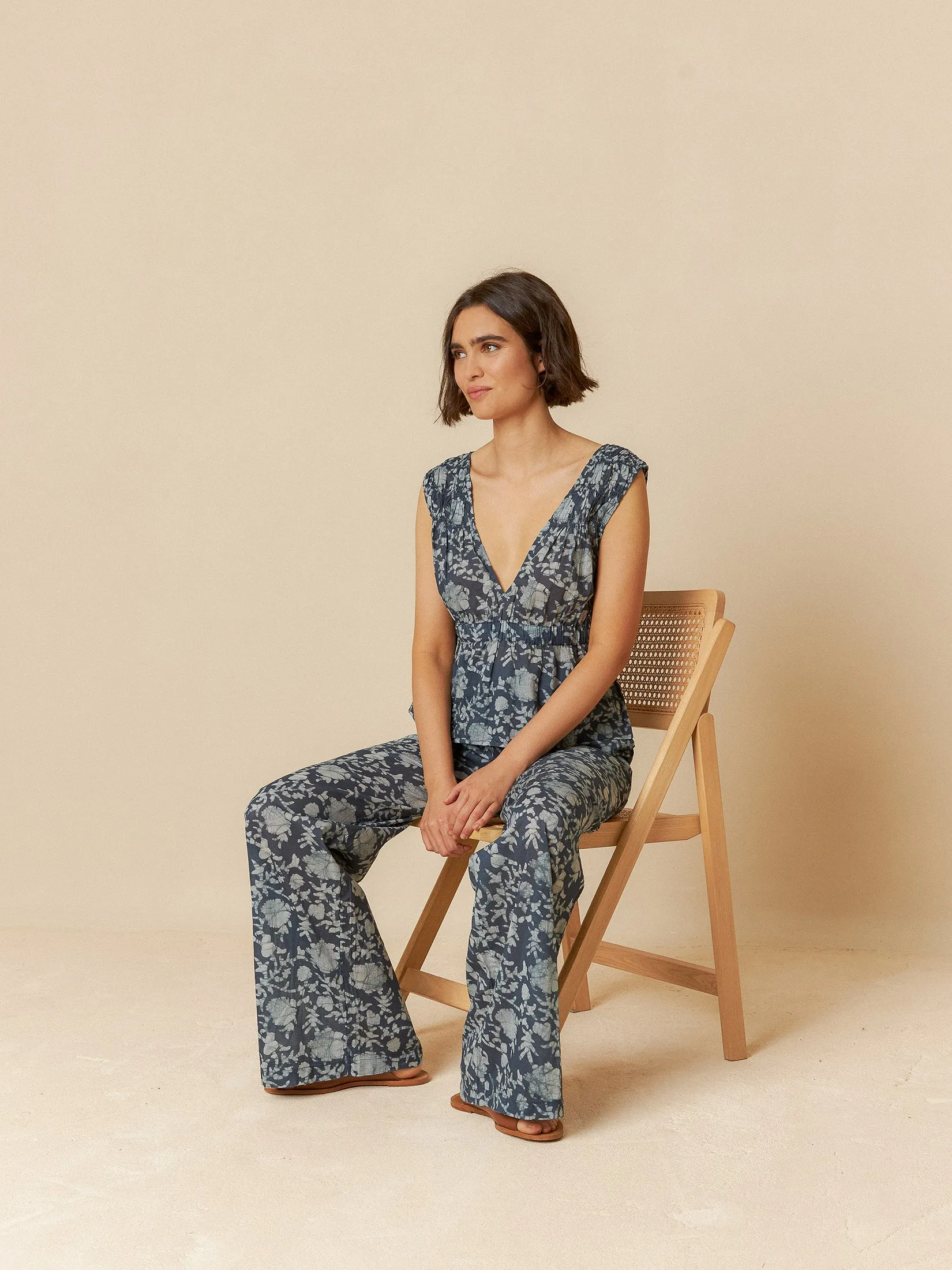 Top With Elastic Details Indigo Blue sold by Ivalo.com product image thumbnail 4