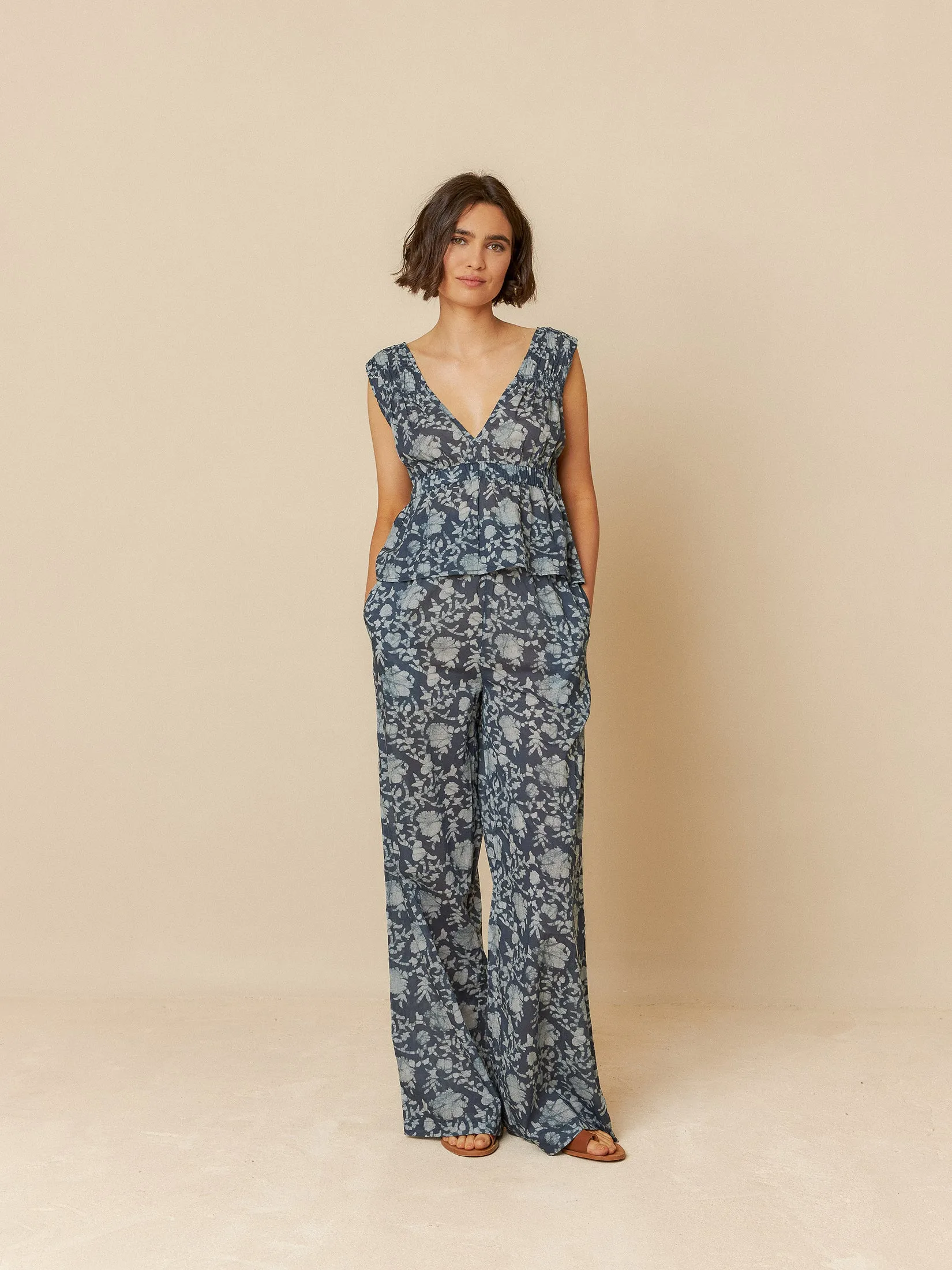 Top With Elastic Details Indigo Blue sold by Ivalo.com product image thumbnail 3