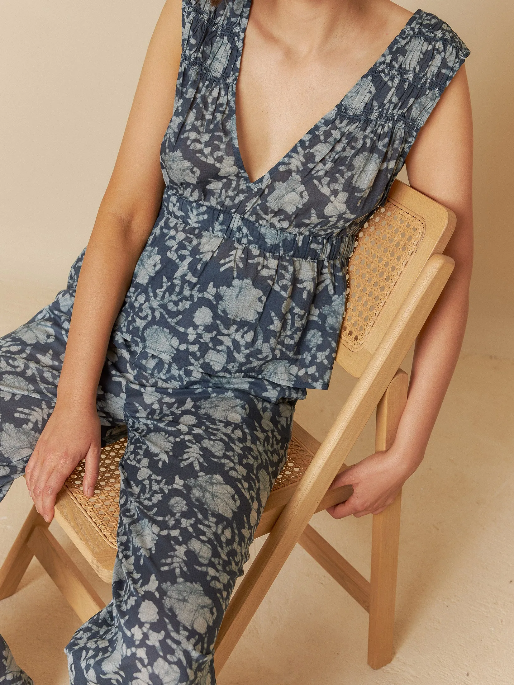 Top With Elastic Details Indigo Blue sold by Ivalo.com product image thumbnail 5