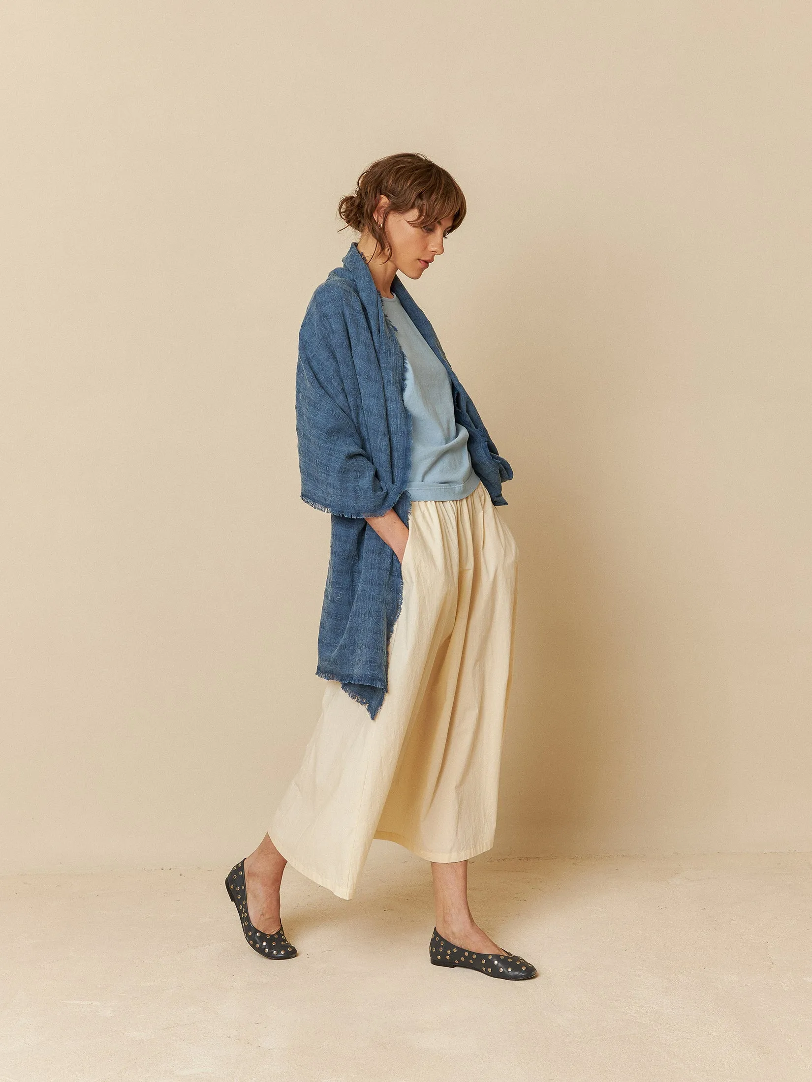 Poplin Midi Skirt Ecru sold by Ivalo.com product image thumbnail 4