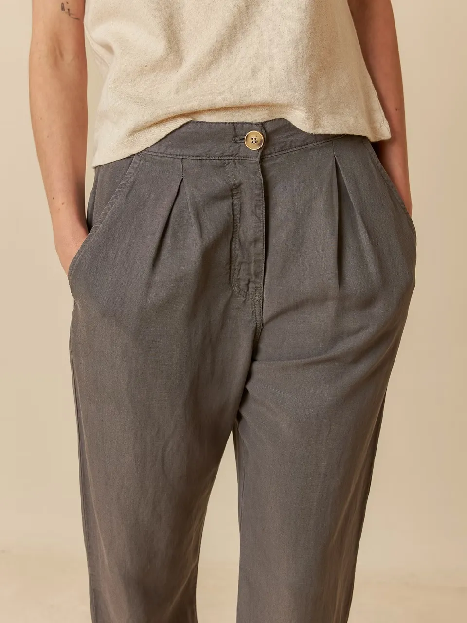 Tailoring Anate Pants Charcoal sold by Ivalo.com product image thumbnail 3